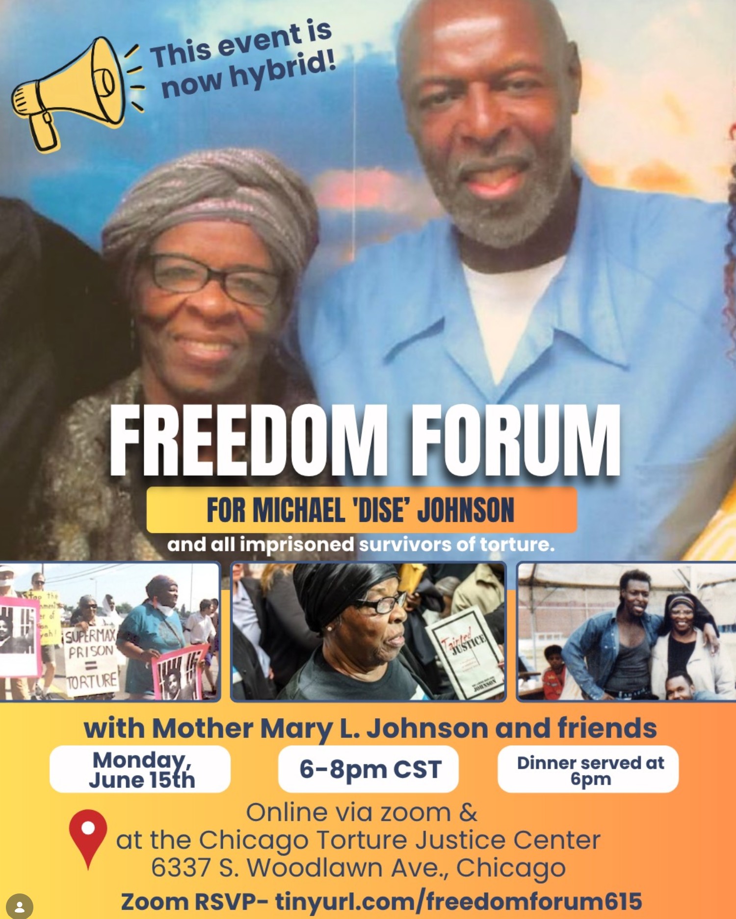 Freedom Forum for Michael 'Dise' Johnson