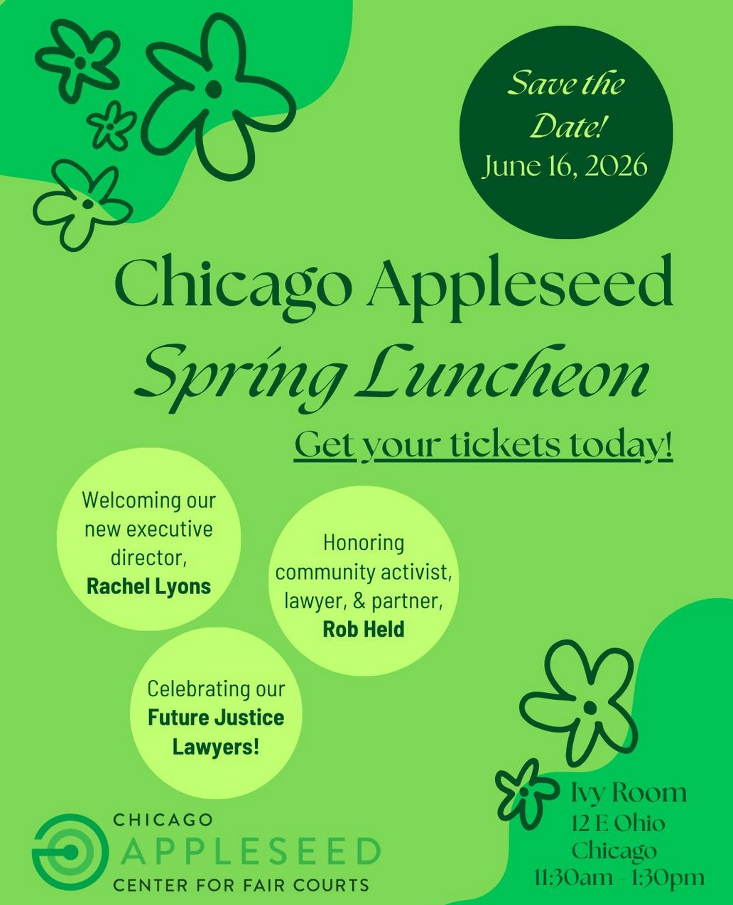Chicago Appleseed Spring Luncheon