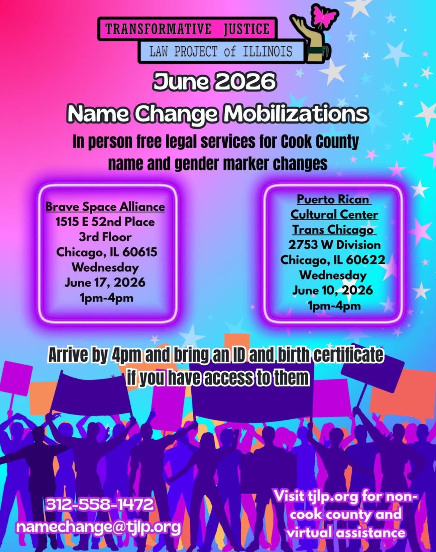 Name Change Mobilization