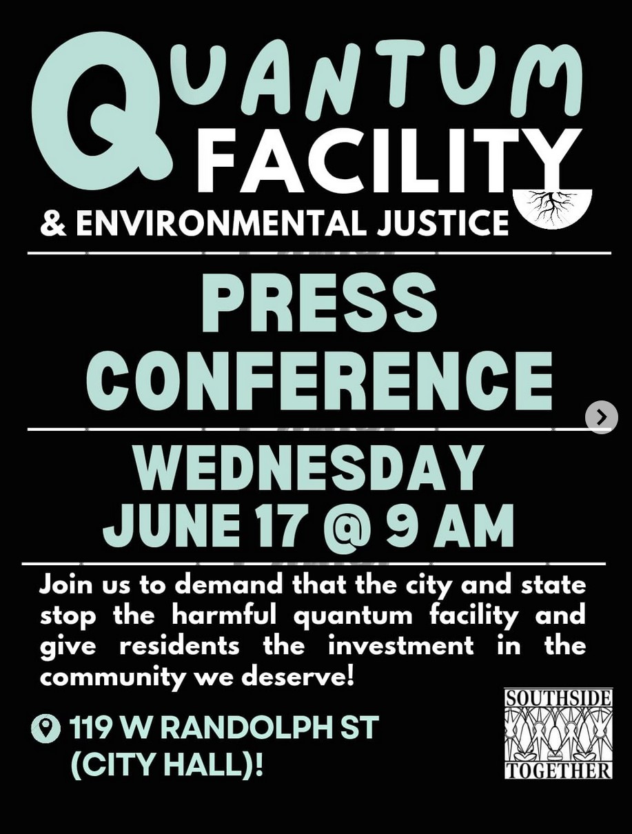 Quantum Facility & Environmental Justice Press Conference
