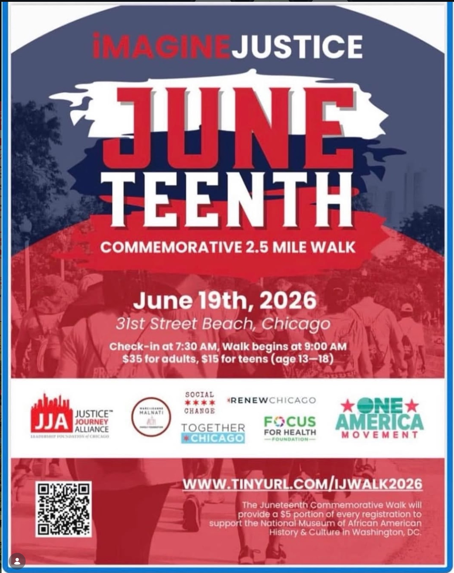 Imagine Justice Juneteenth Commemorative Walk