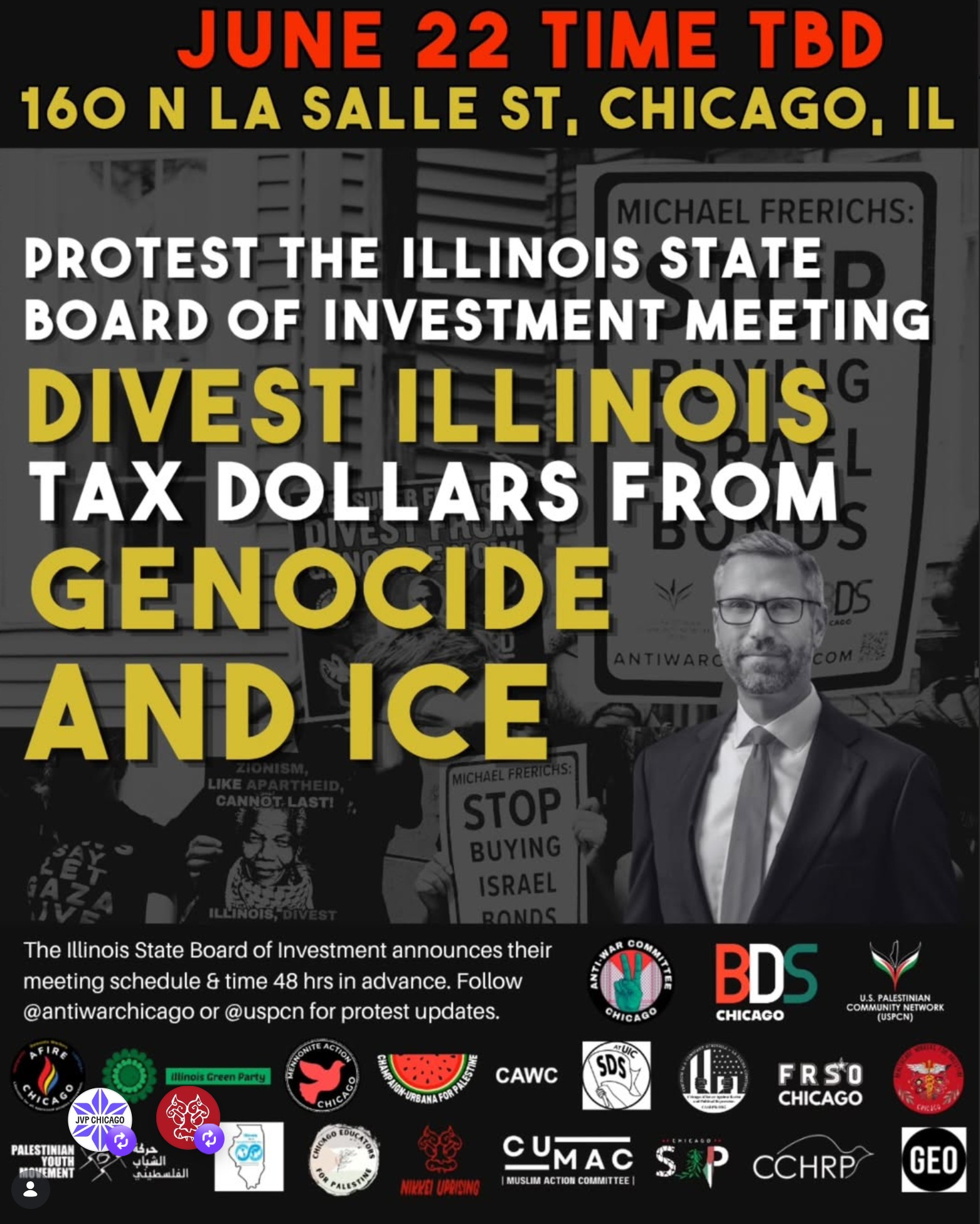Divest from Genocide & ICE