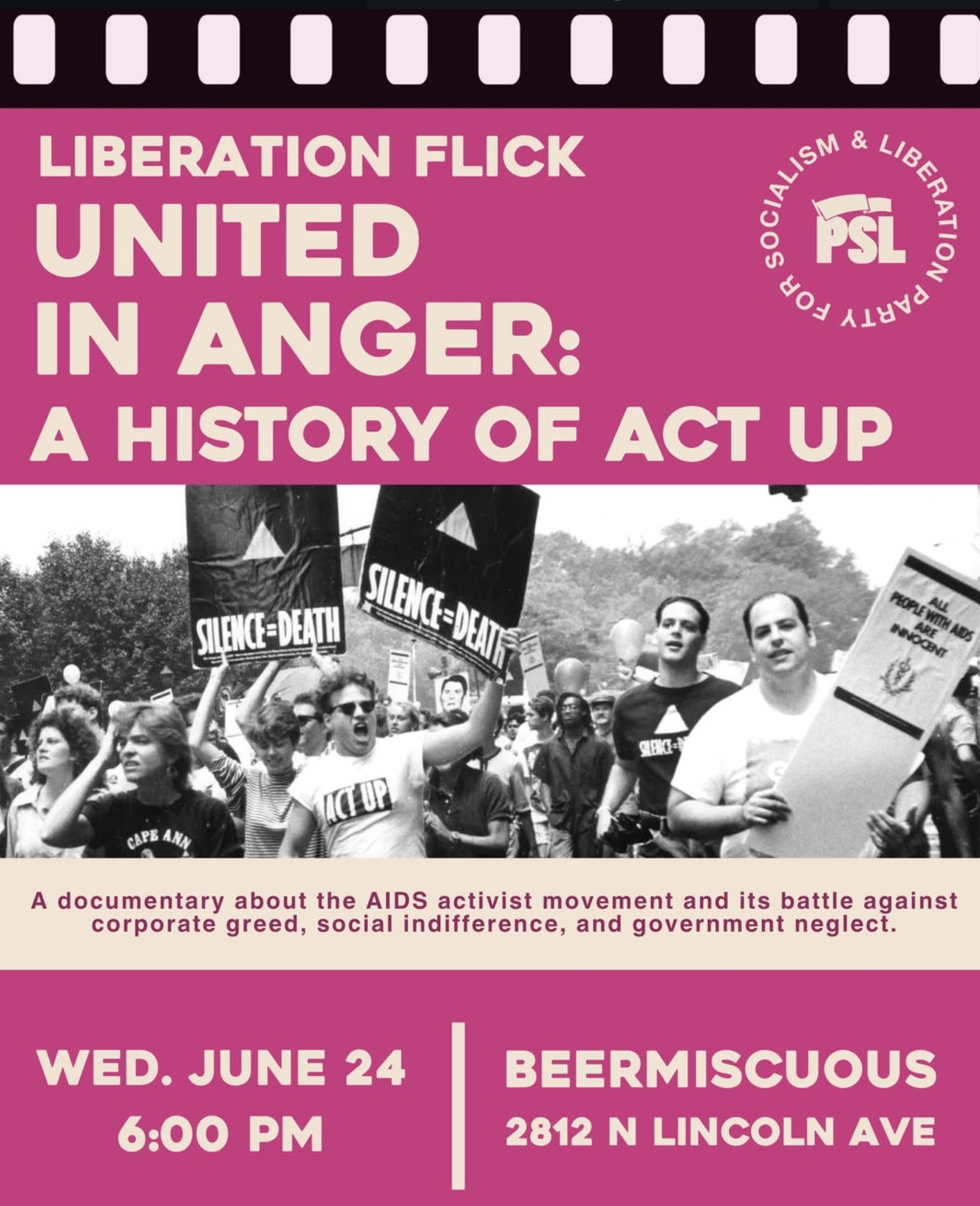 Liberation Flick - United in Anger, A History of ACT-UP