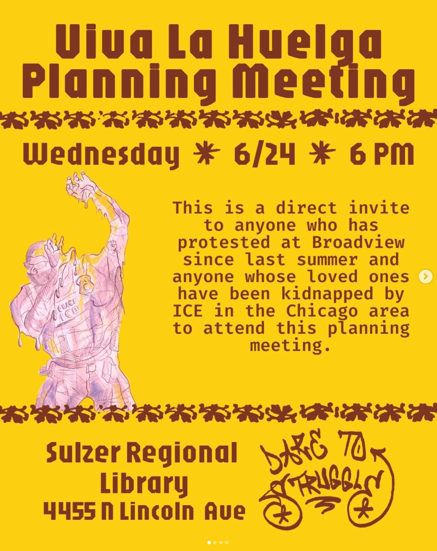 ¡Viva la Huelga! Planning Meeting