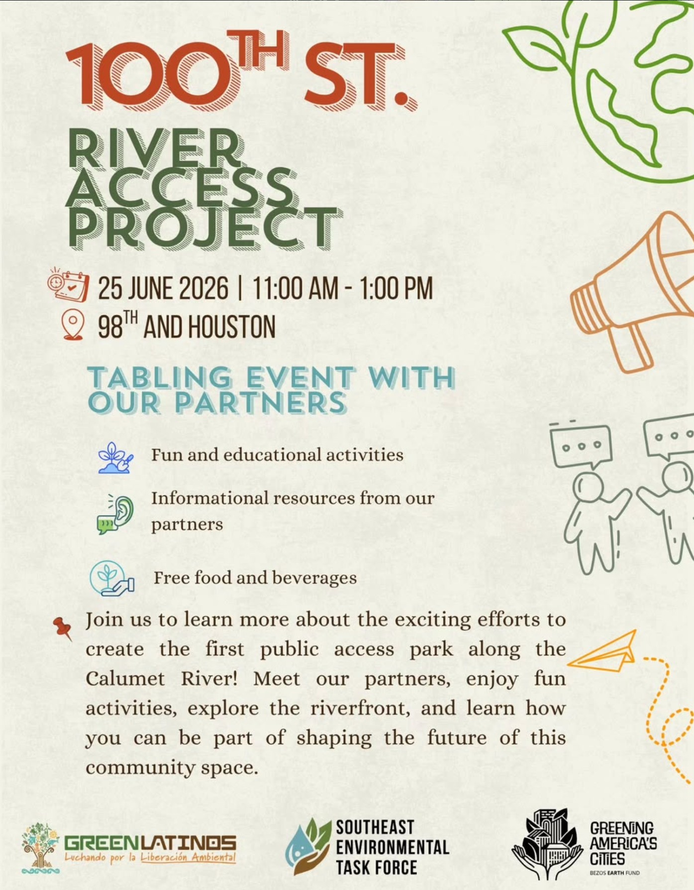 100th Street River Access Project