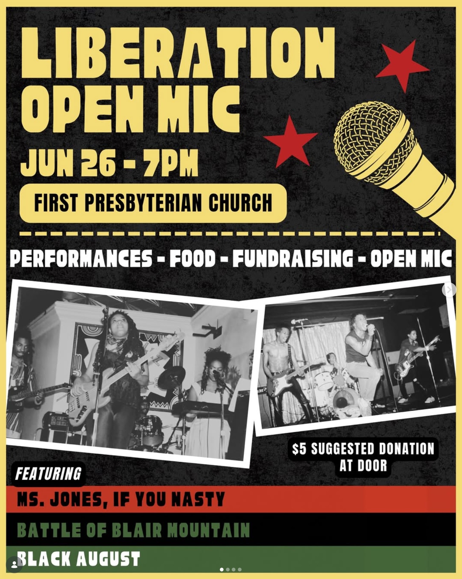 Liberation Open Mic