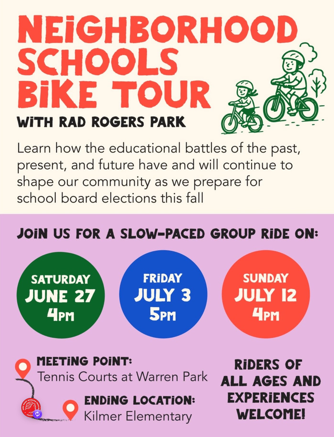 Neighborhood Schools Bike Tour