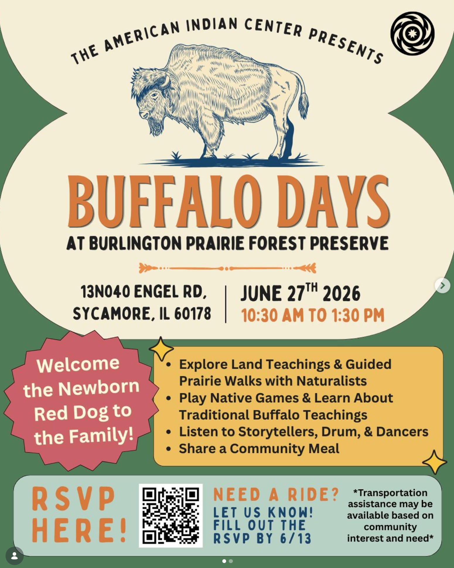 The American Indian Center Presents Buffalo Days