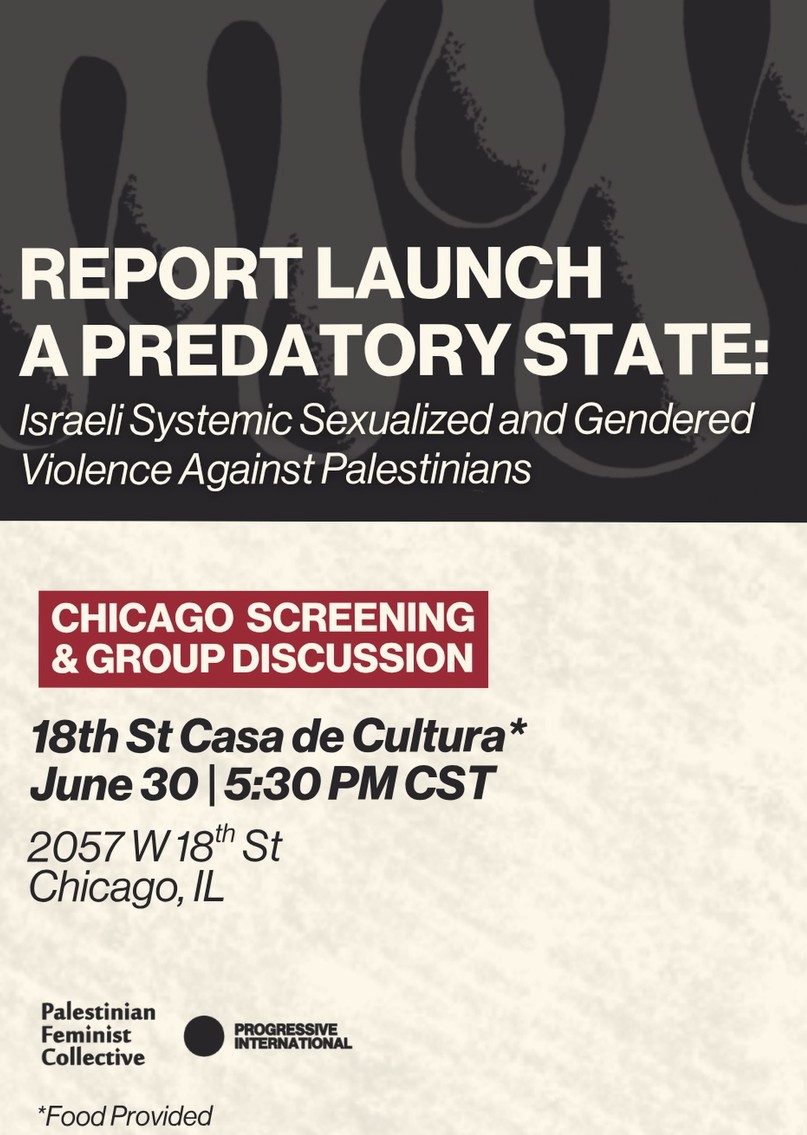 A Predatory State: Israeli Systemic Sexualized & Gendered Violence Against Palestinians