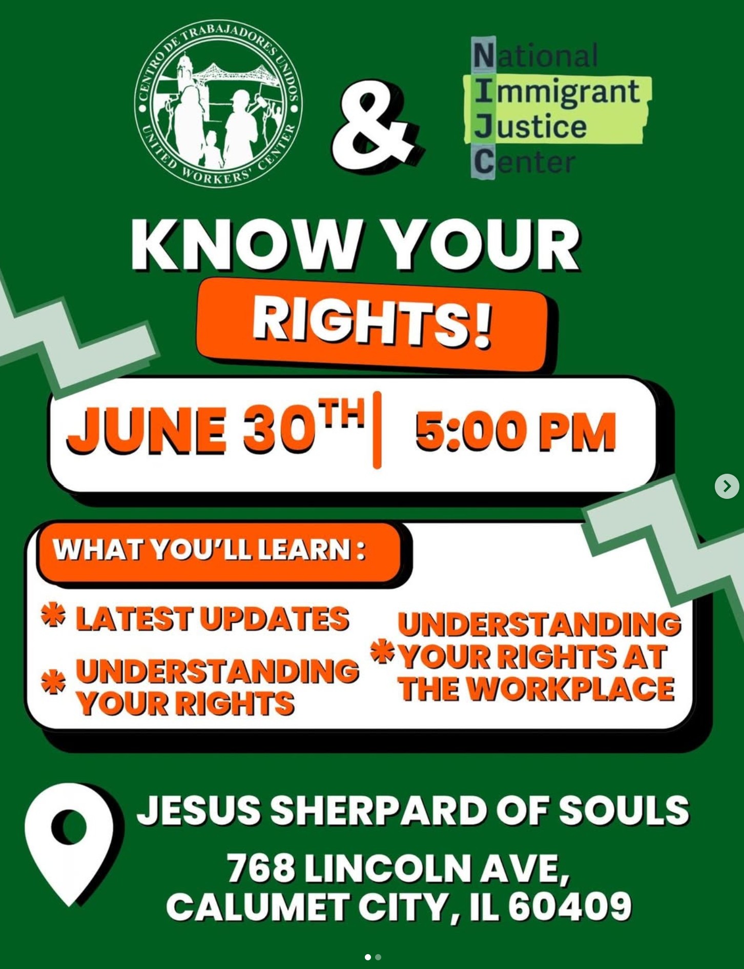 Know Your Rights!