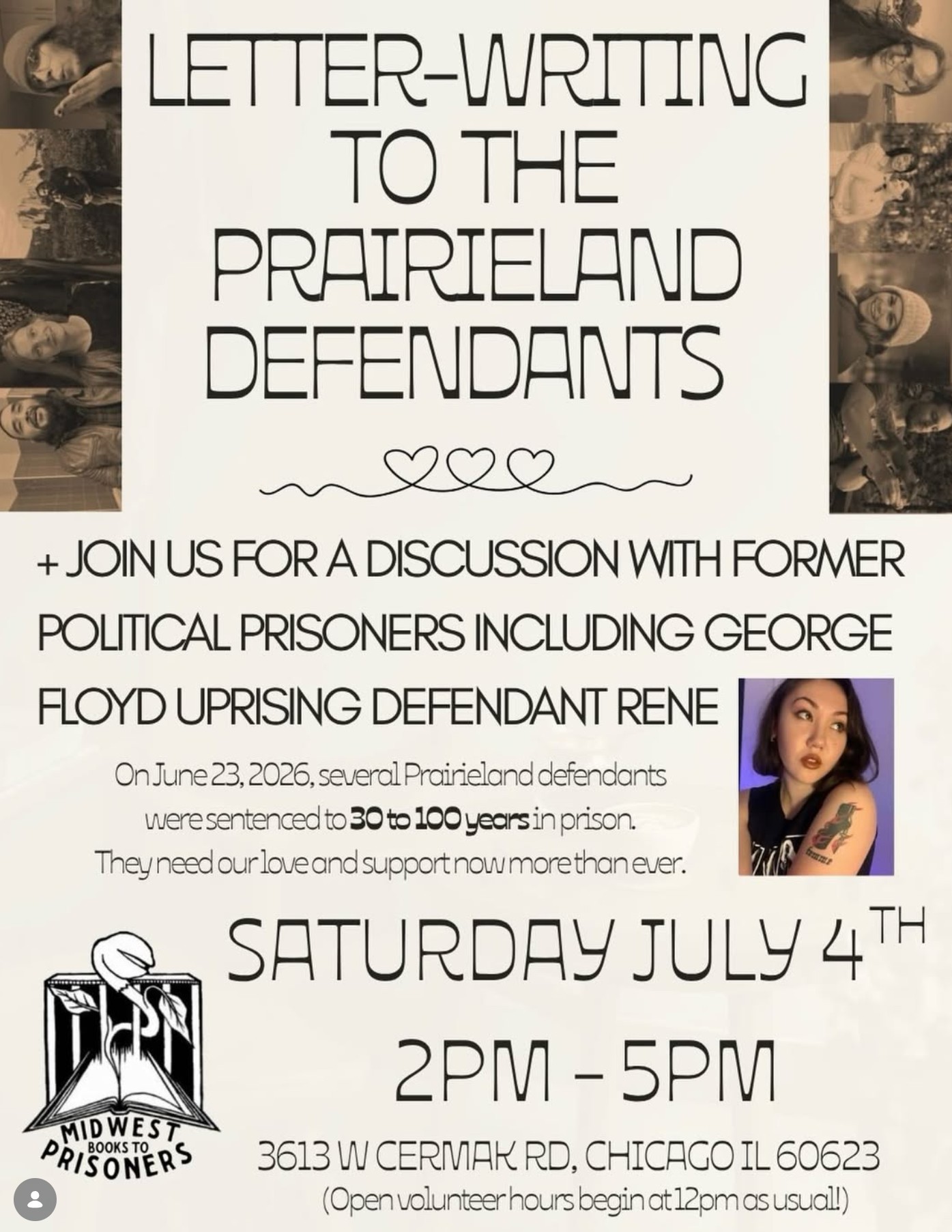 Letter Writing to Prairieland Defendants