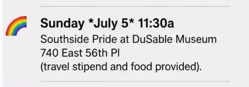 Southside Pride @ DuSable Museum