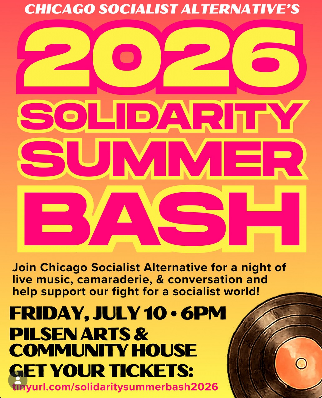 2026 Summer Solidarity Bash