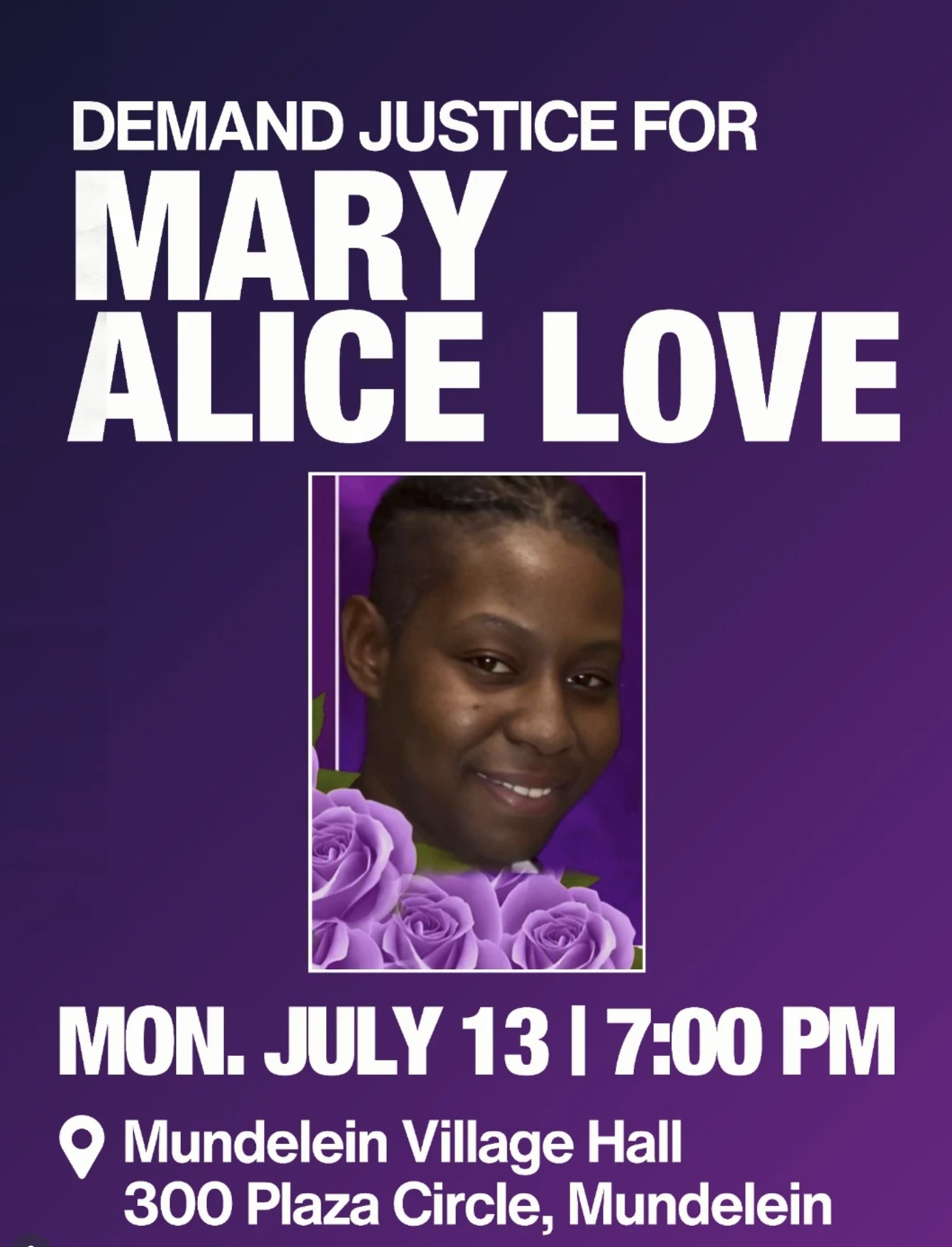 Demand Justice for Mary Ellis Love