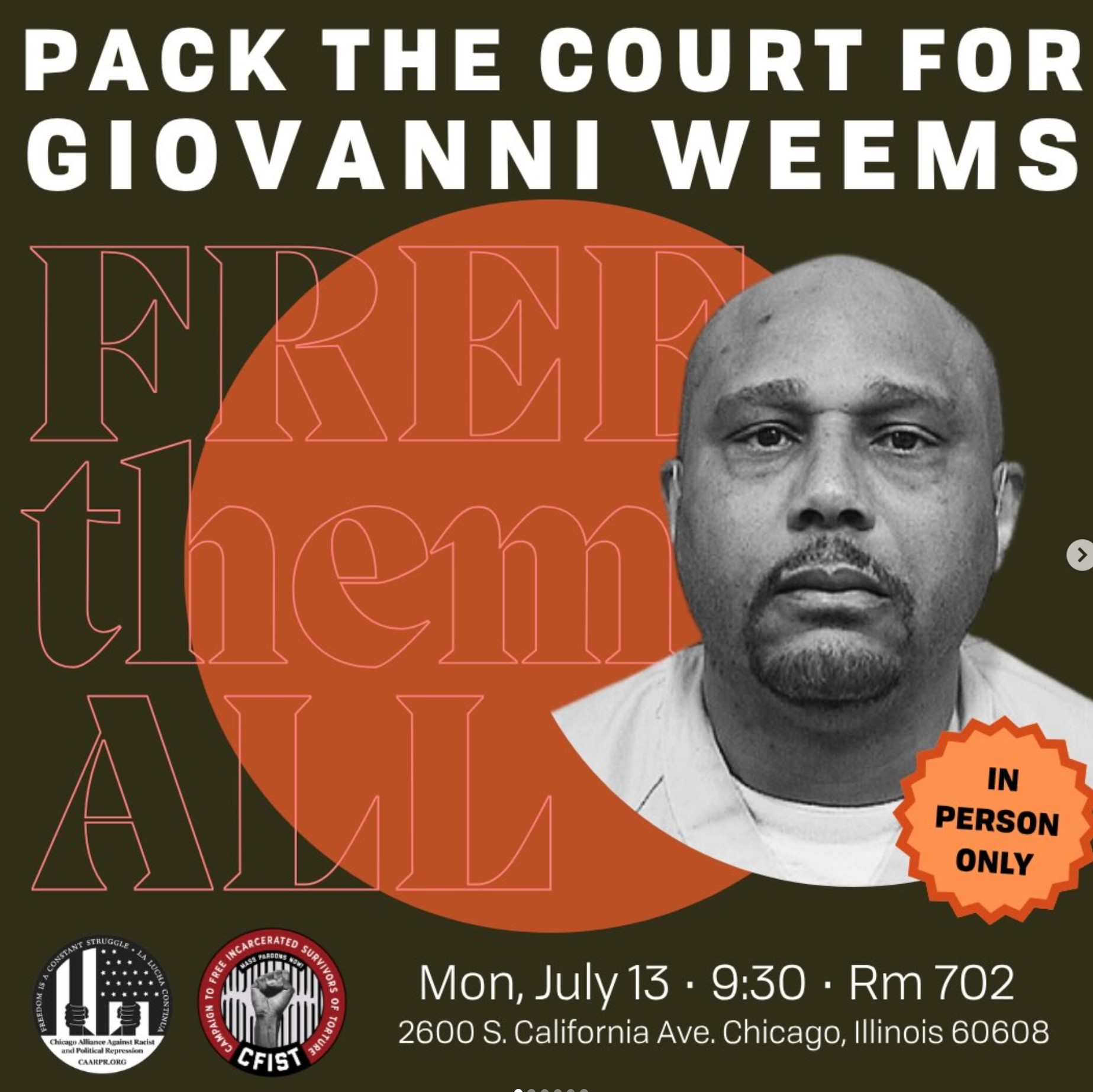 Pack the Court for Giovanni Weems