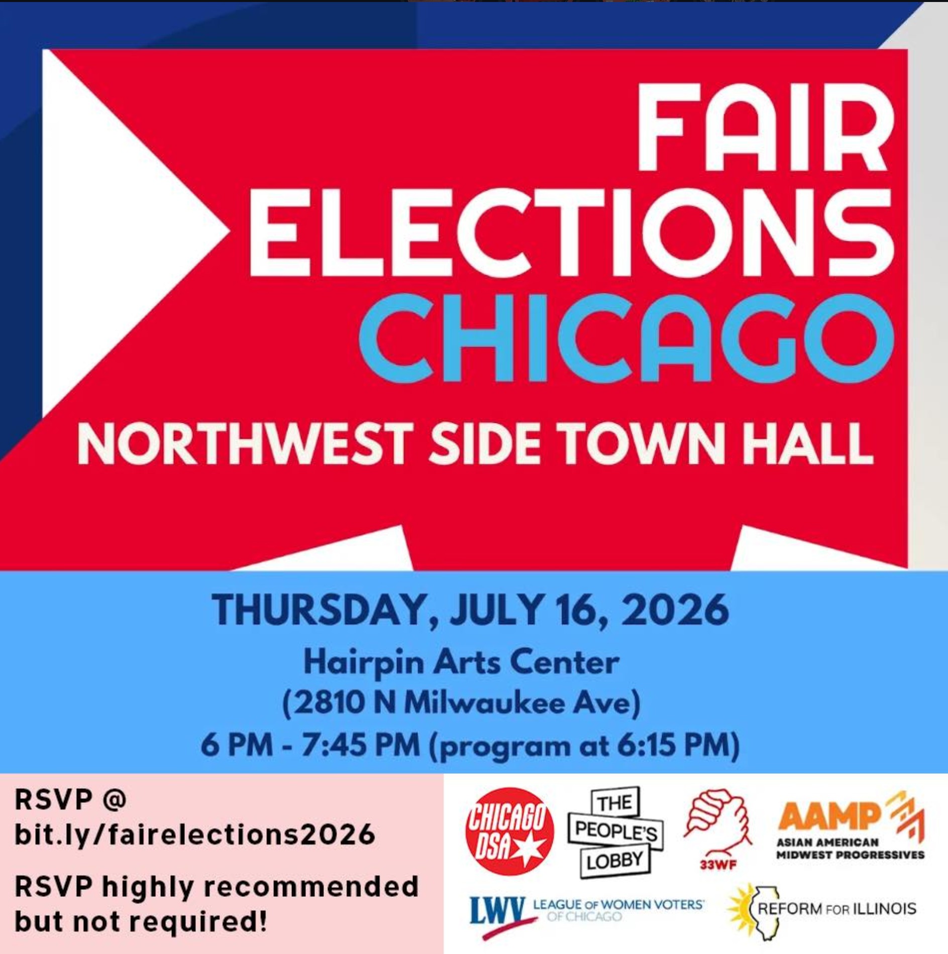 Fair Elections Chicago Northwest Side Town Hall
