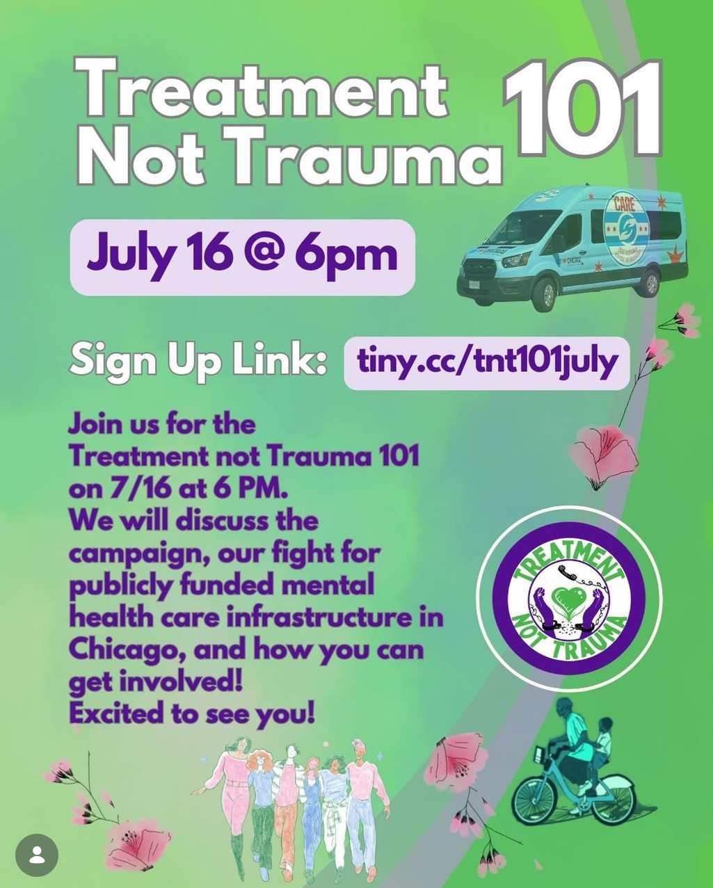 Treatment Not Trauma 101