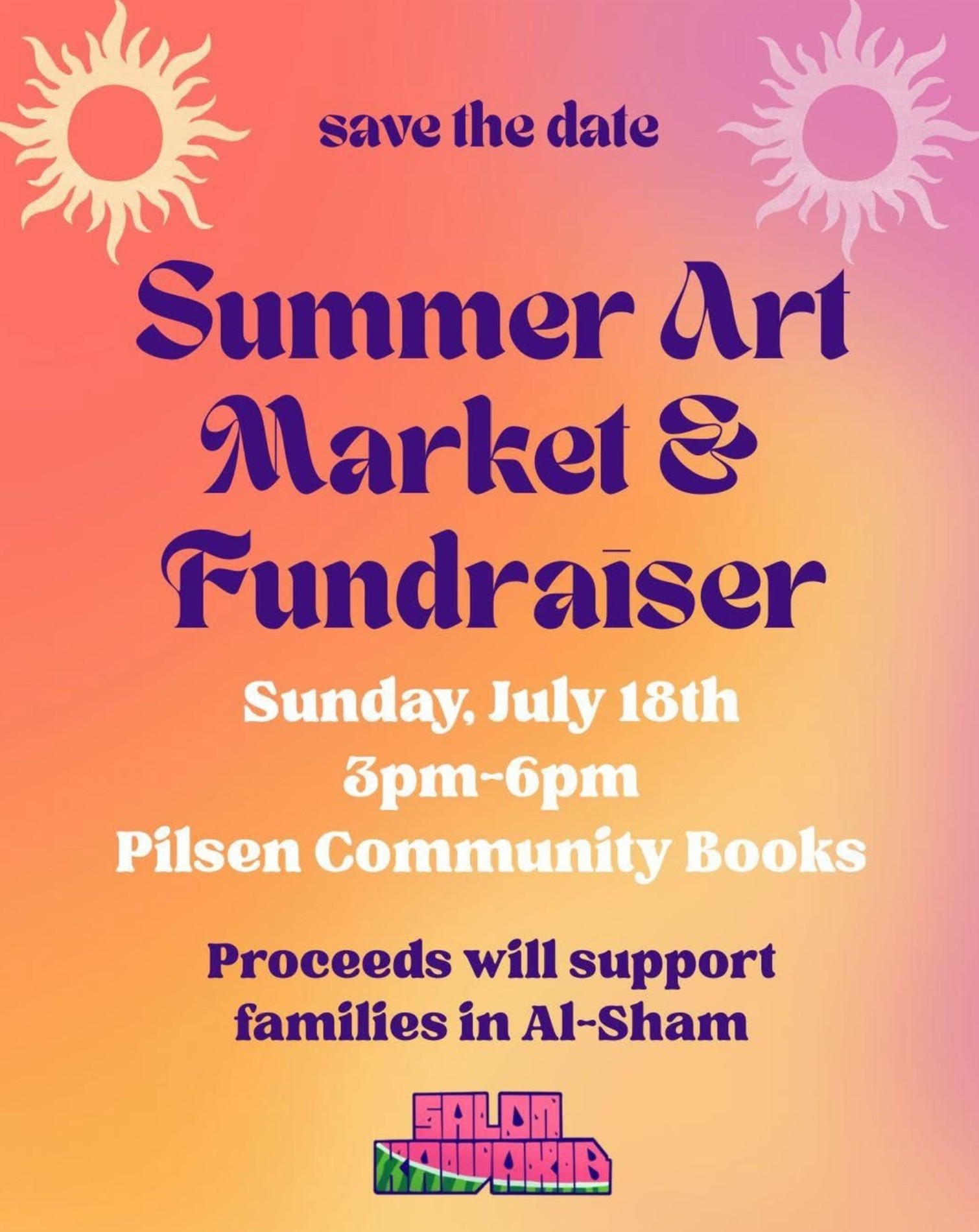 Summer Art Market & Fundraiser