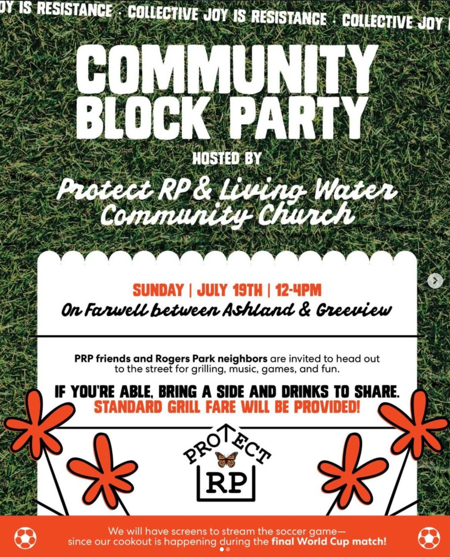 Collective Joy is Resistance Community Block Party