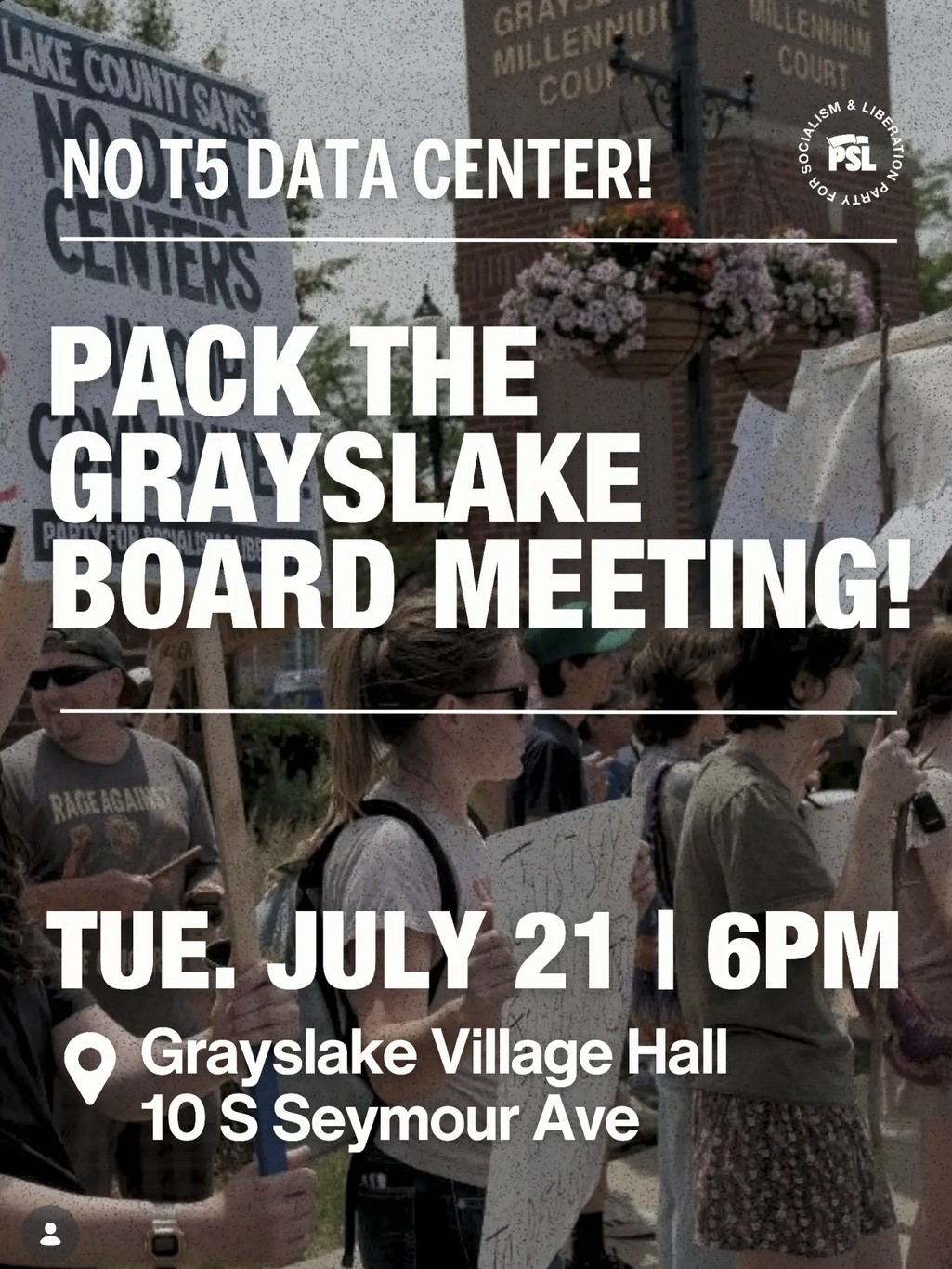 Pack the Grayslake Board Meeting
