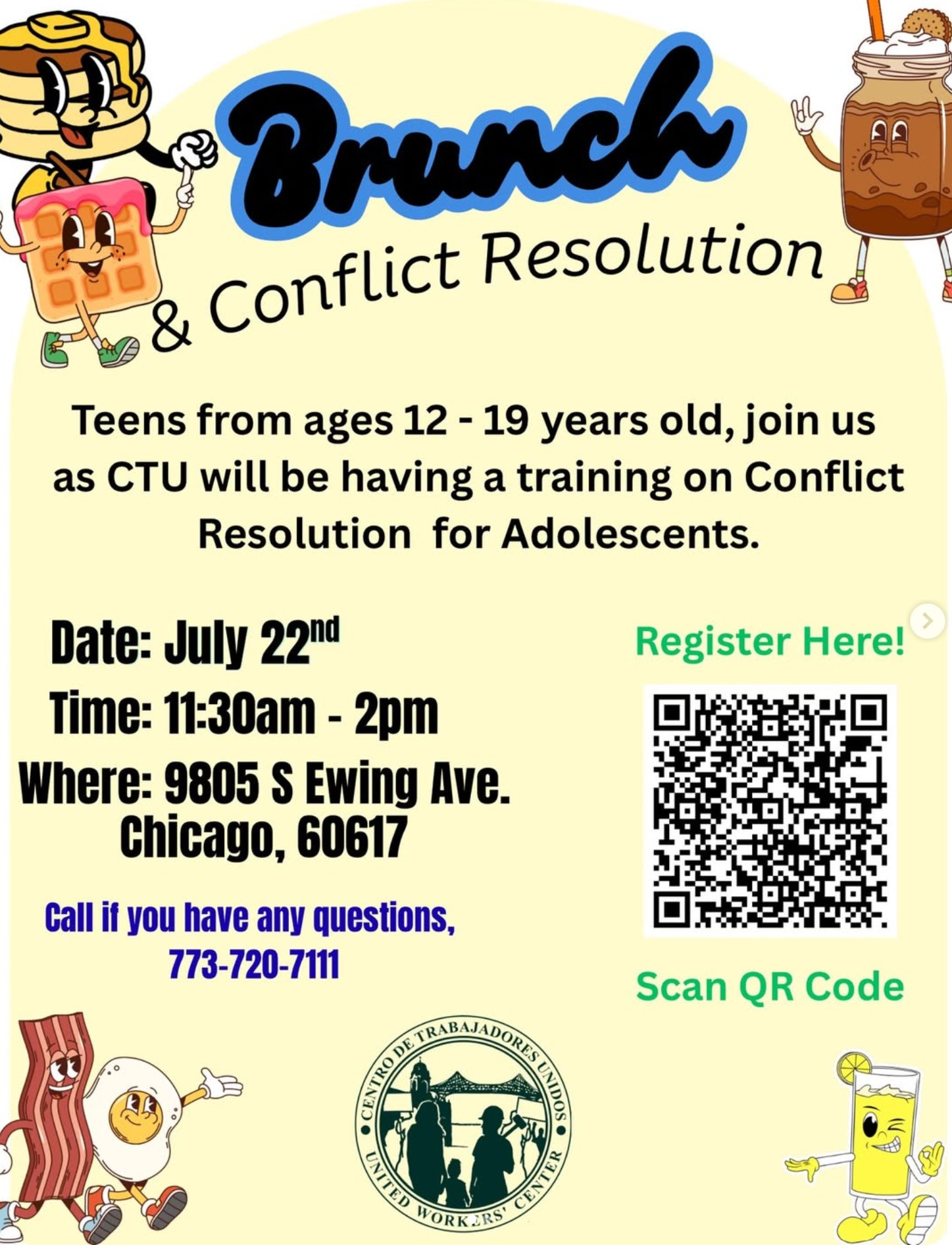 Brunch and Conflict Resolution for Teens