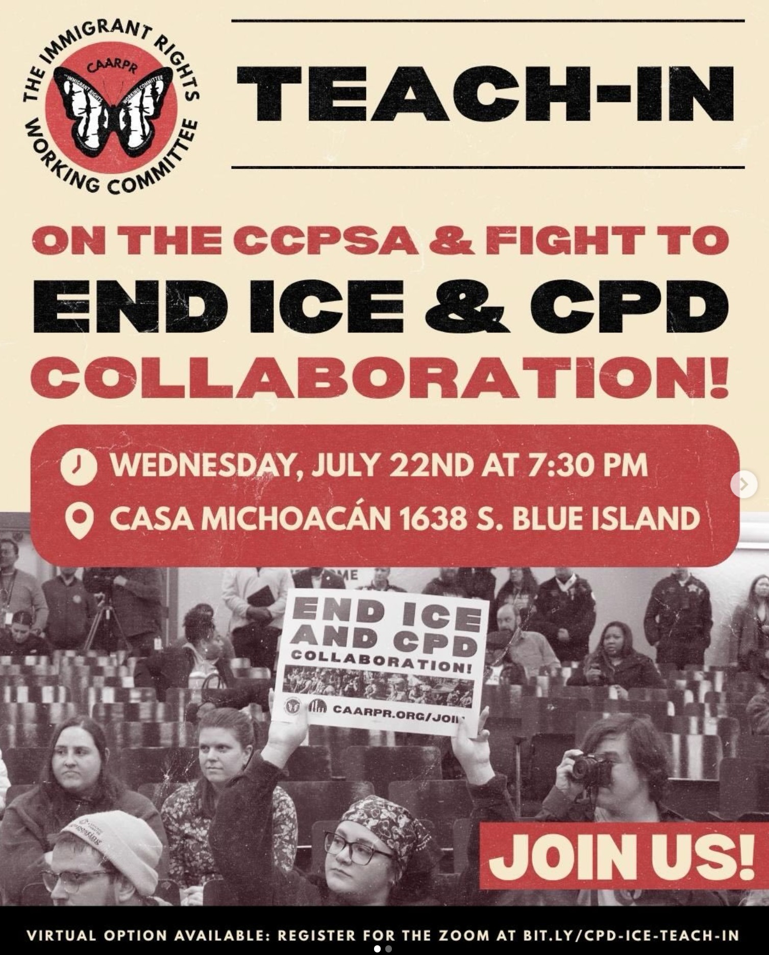 End ICE & CPD Collaboration Teach-In