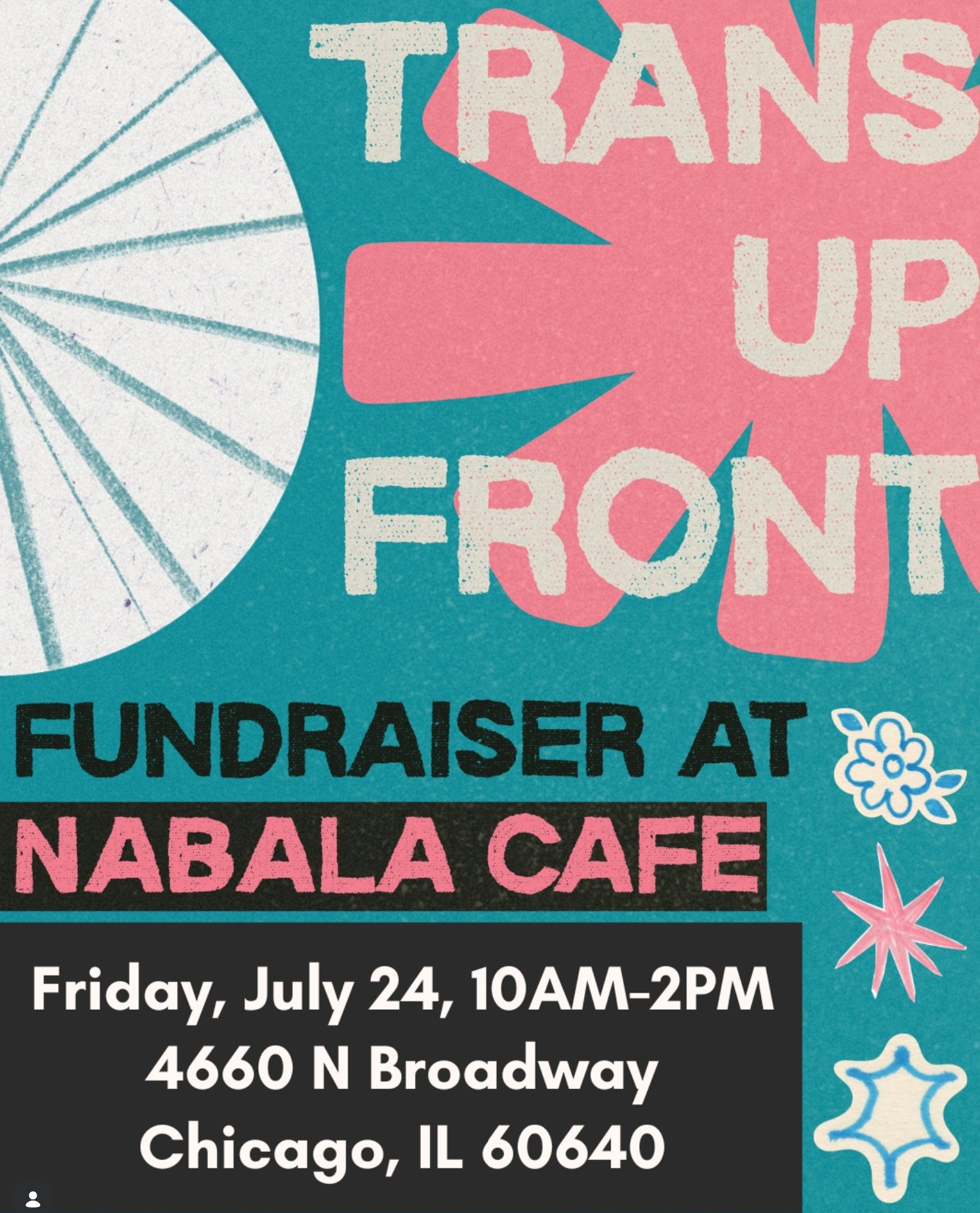 Trans Up Front Fundraiser at Nabala Cafe