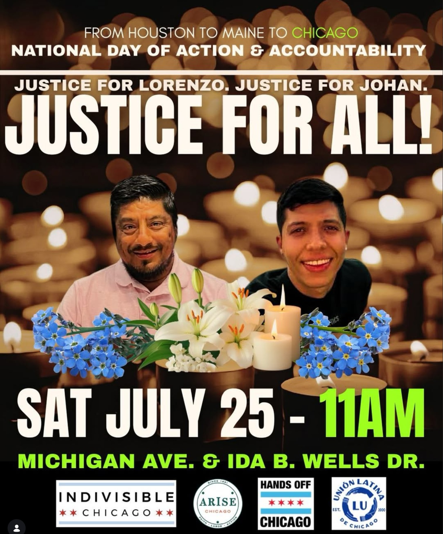 From Houston to Maine to Chicago - JUSTICE FOR ALL!