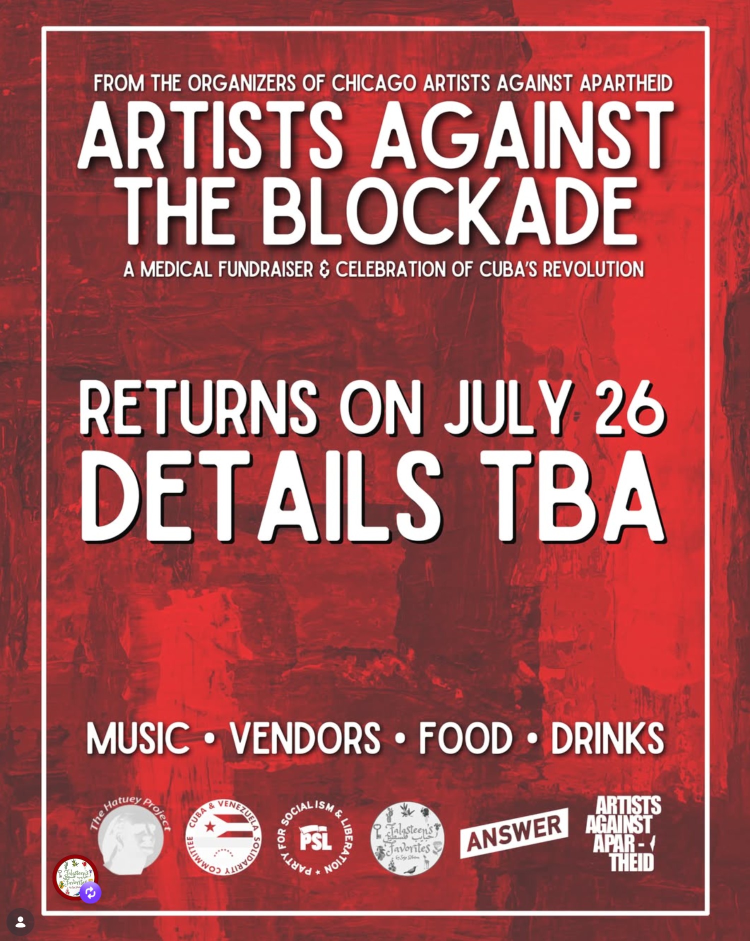 Artists Against the Blockade
