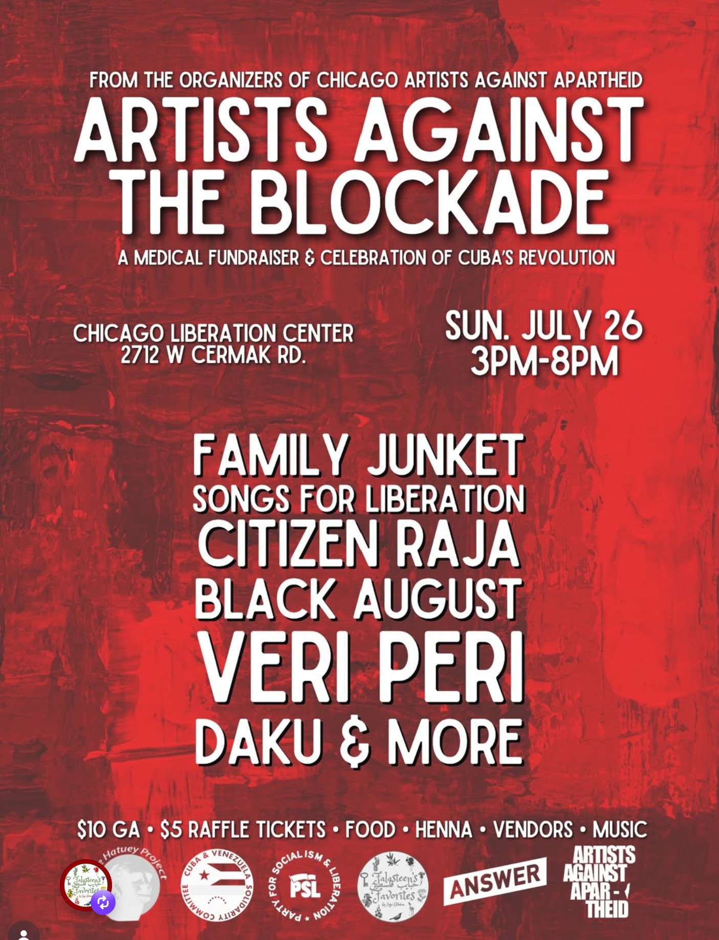 Artists Against the Blockade