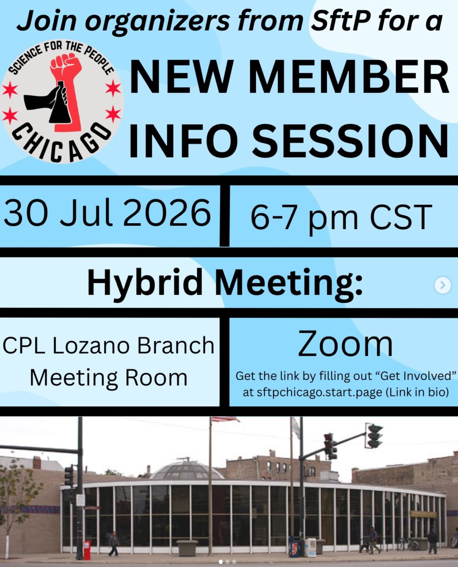 Science For the People New Member Info Session