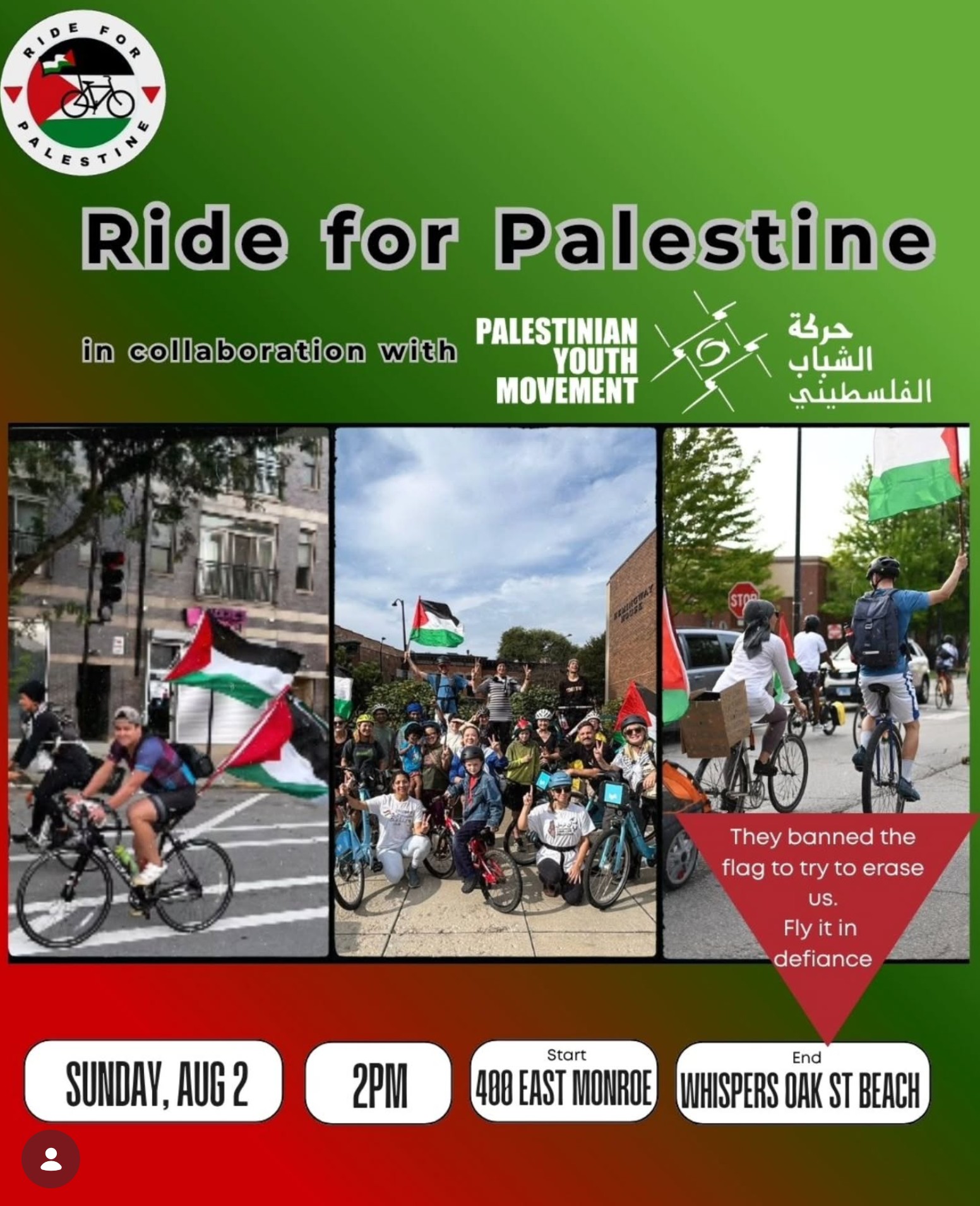 Ride for Palestine!
