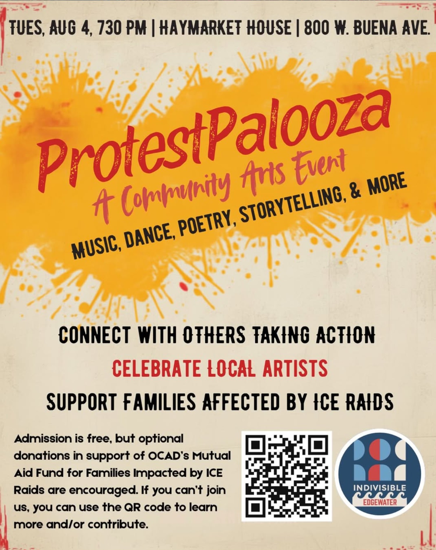 ProtestPalooza: A Community Arts Event