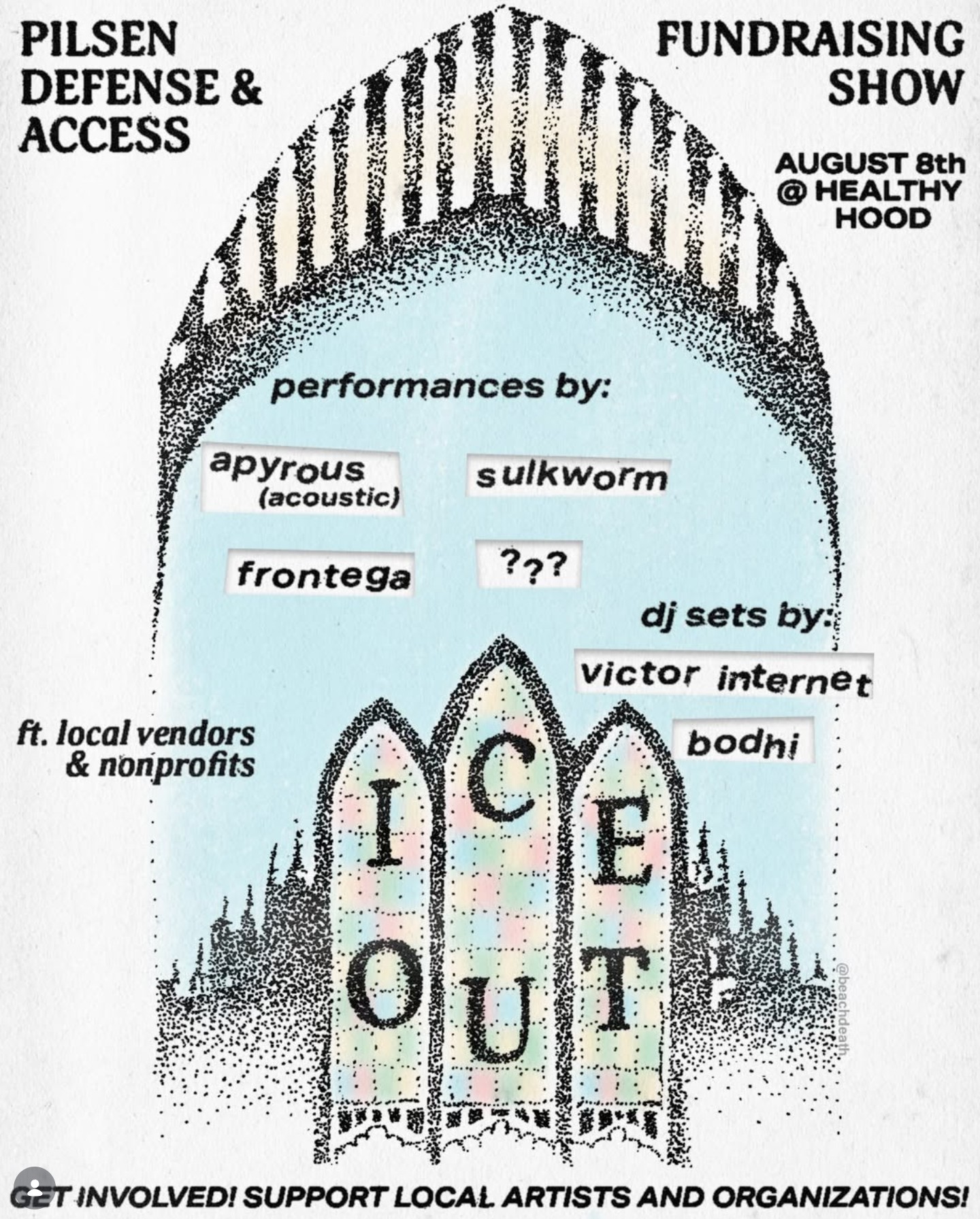 ICE OUT!: Benefit for Pilsen Defense and Access