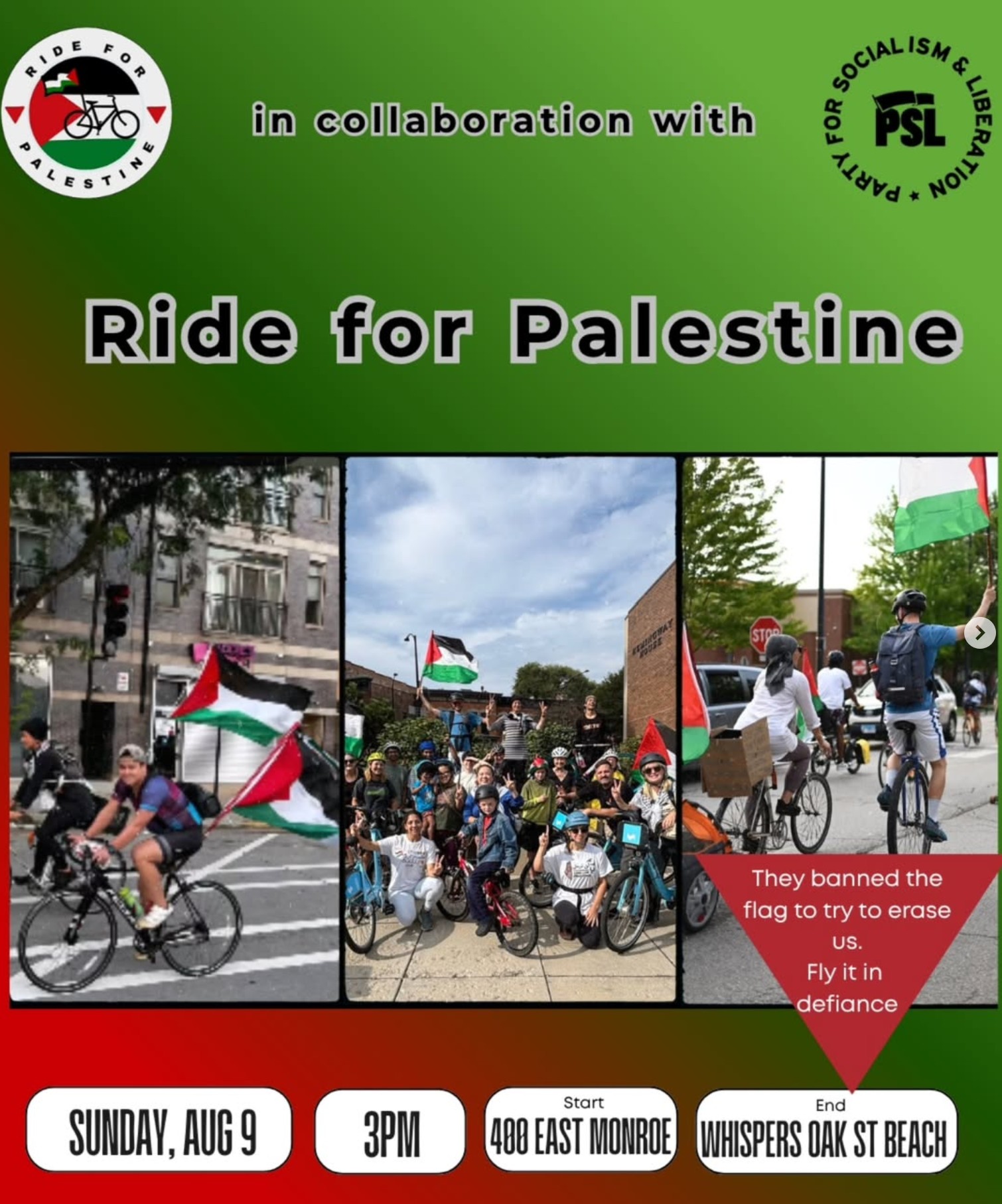 Ride for Palestine