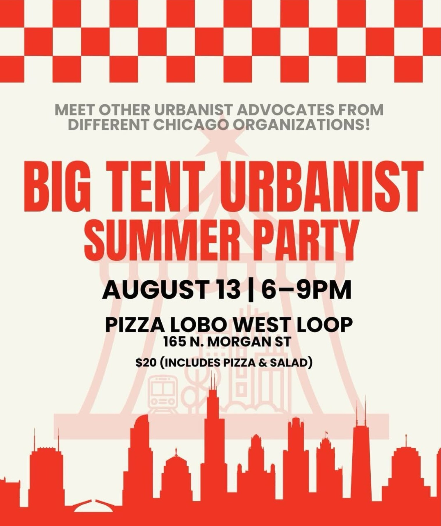Big Tent Urbanist Summer Party
