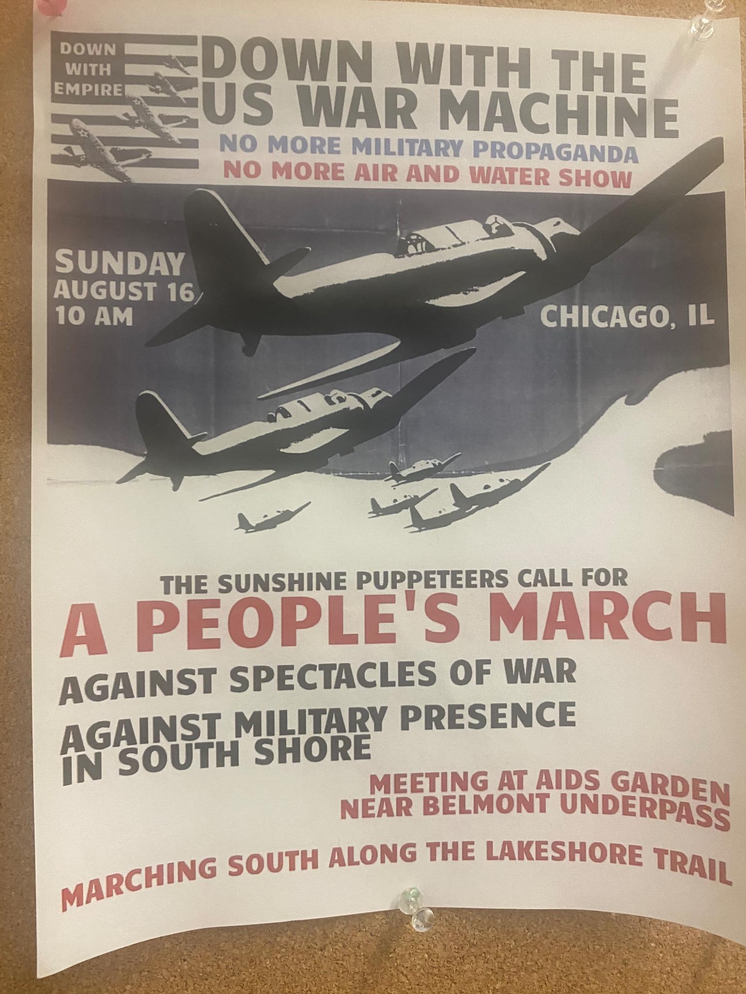 Down With the US War Machine