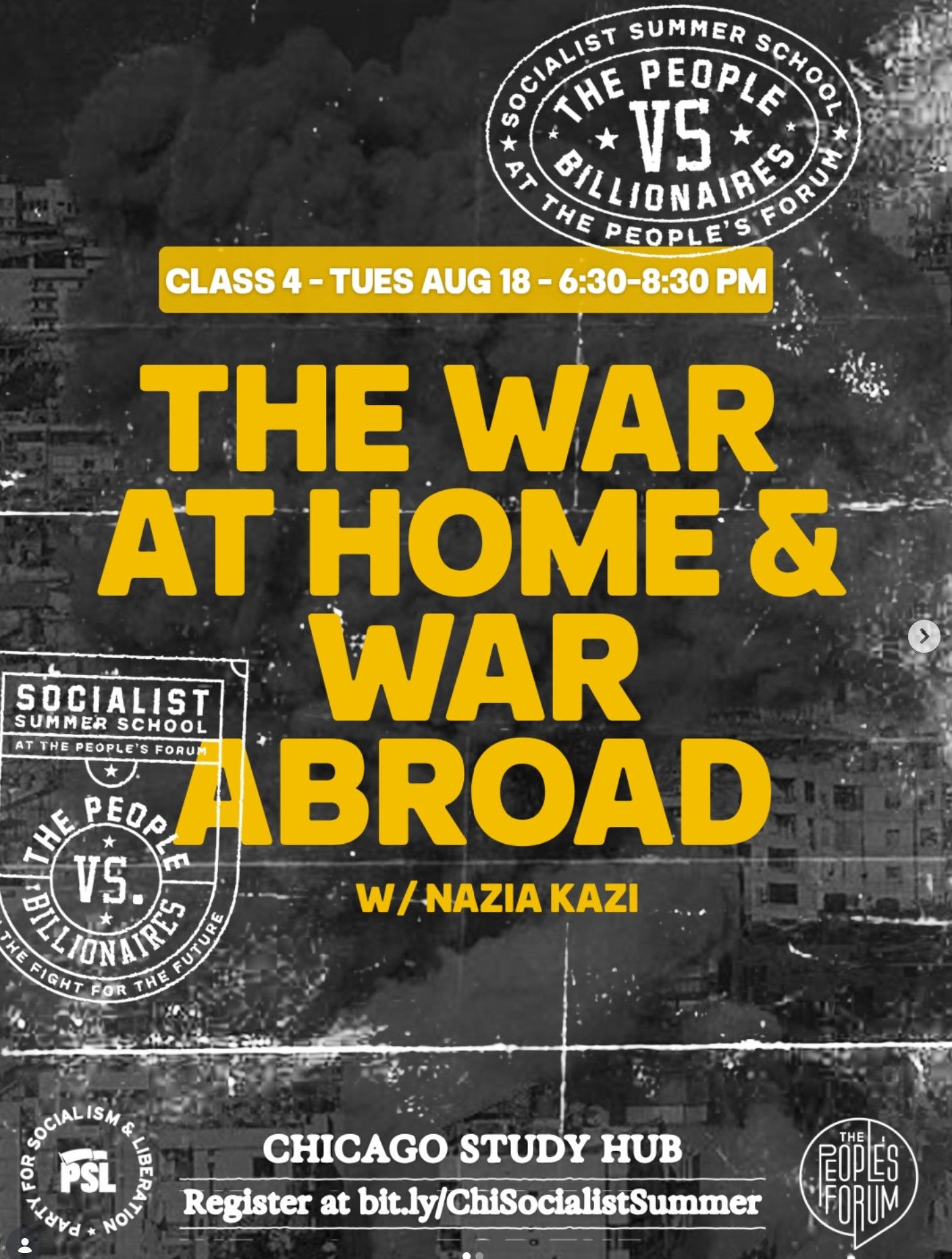 The War at Home & Abroad