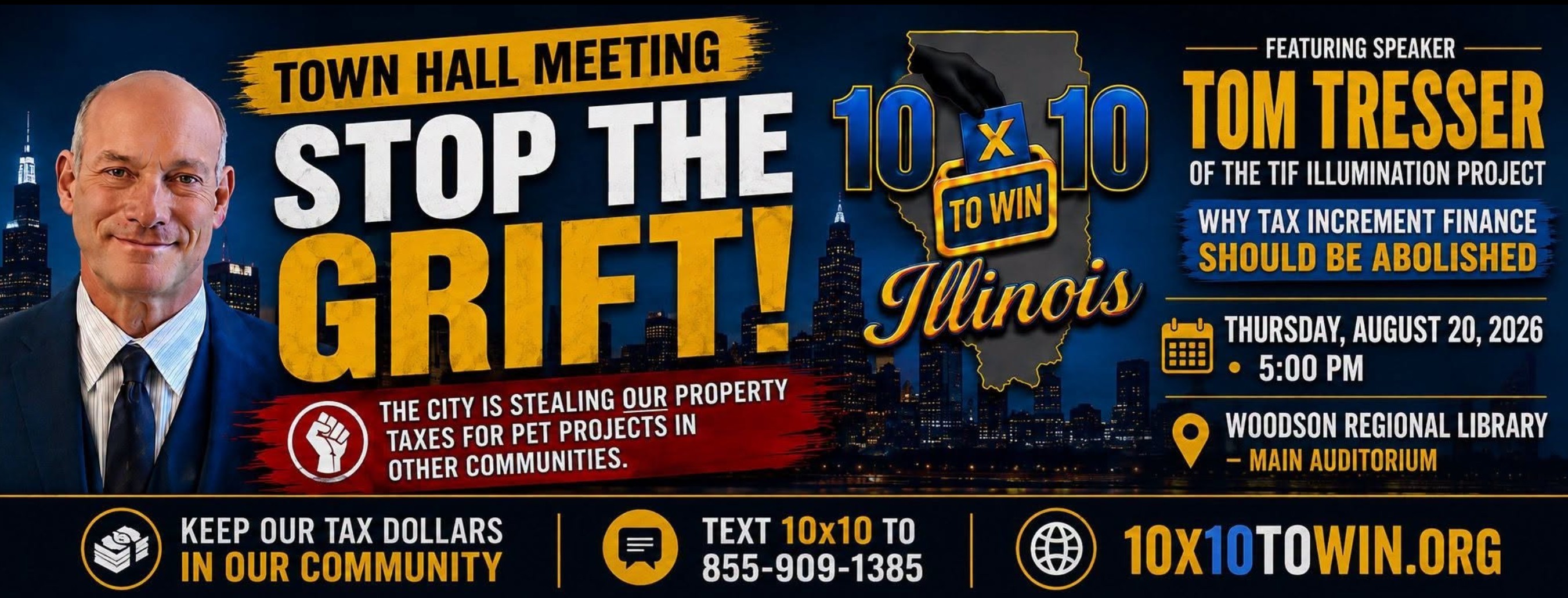 Stop the Grift! Town Hall Meeting