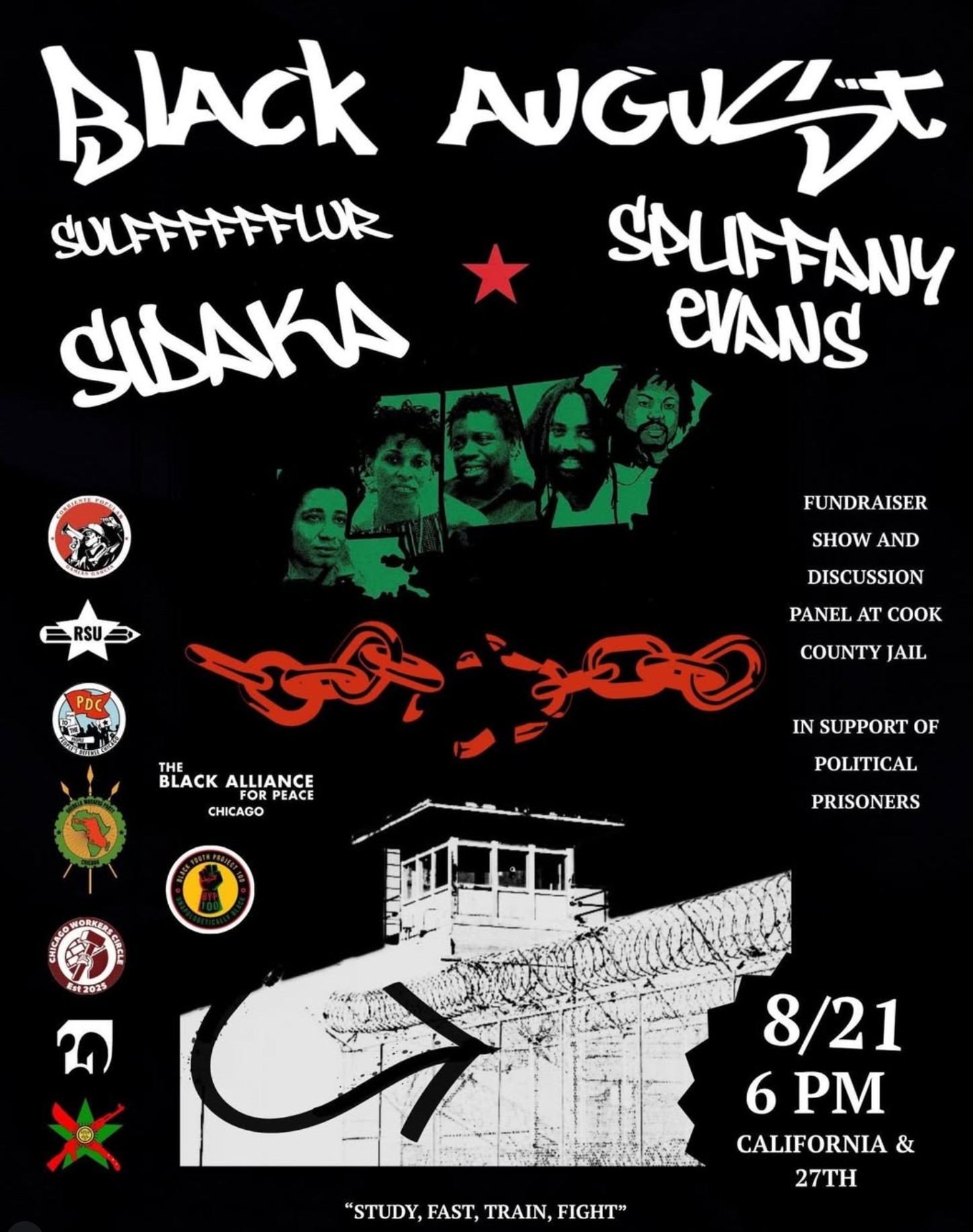 Black August Panel Discussion & Benefit