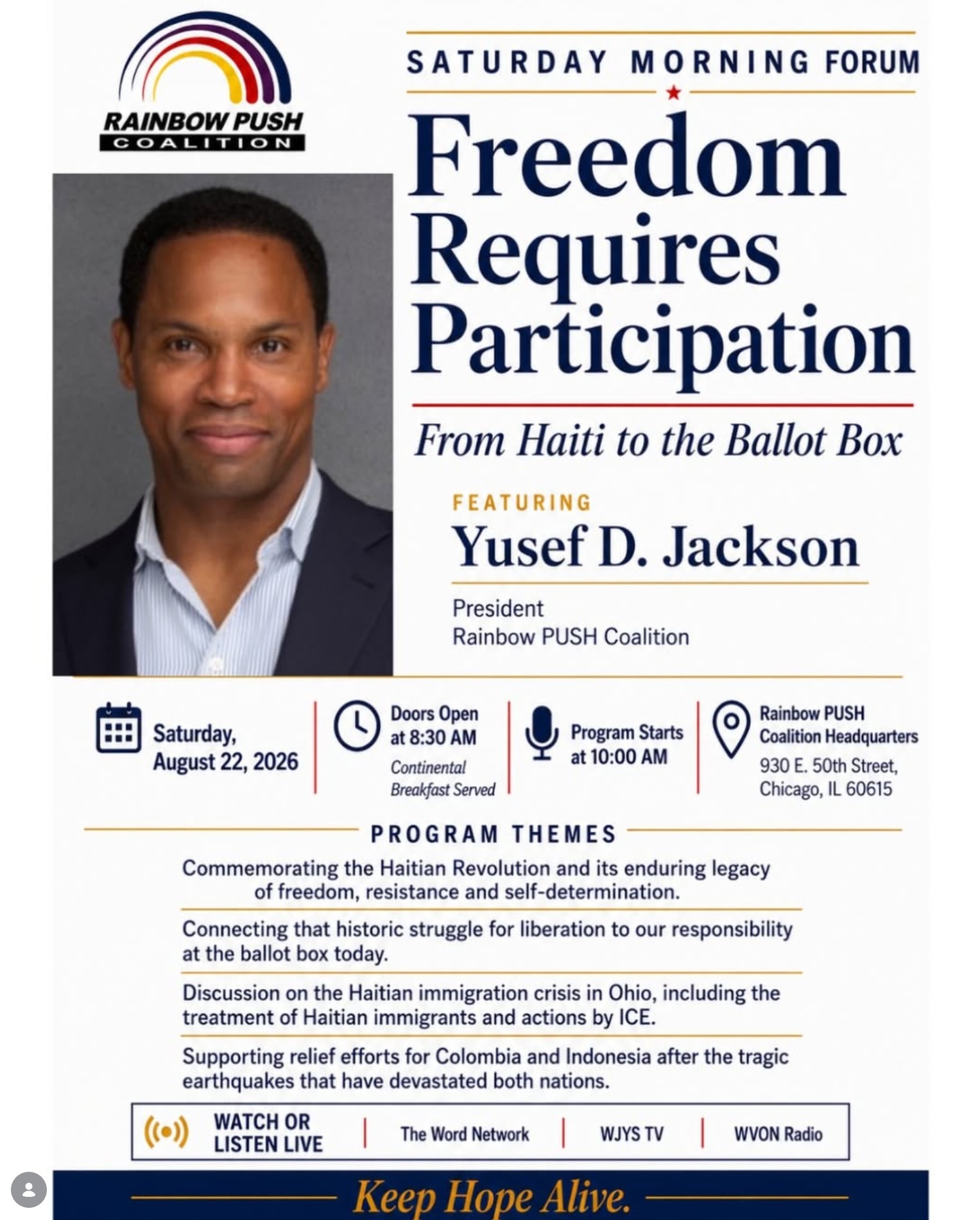 Freedom Requires Participation