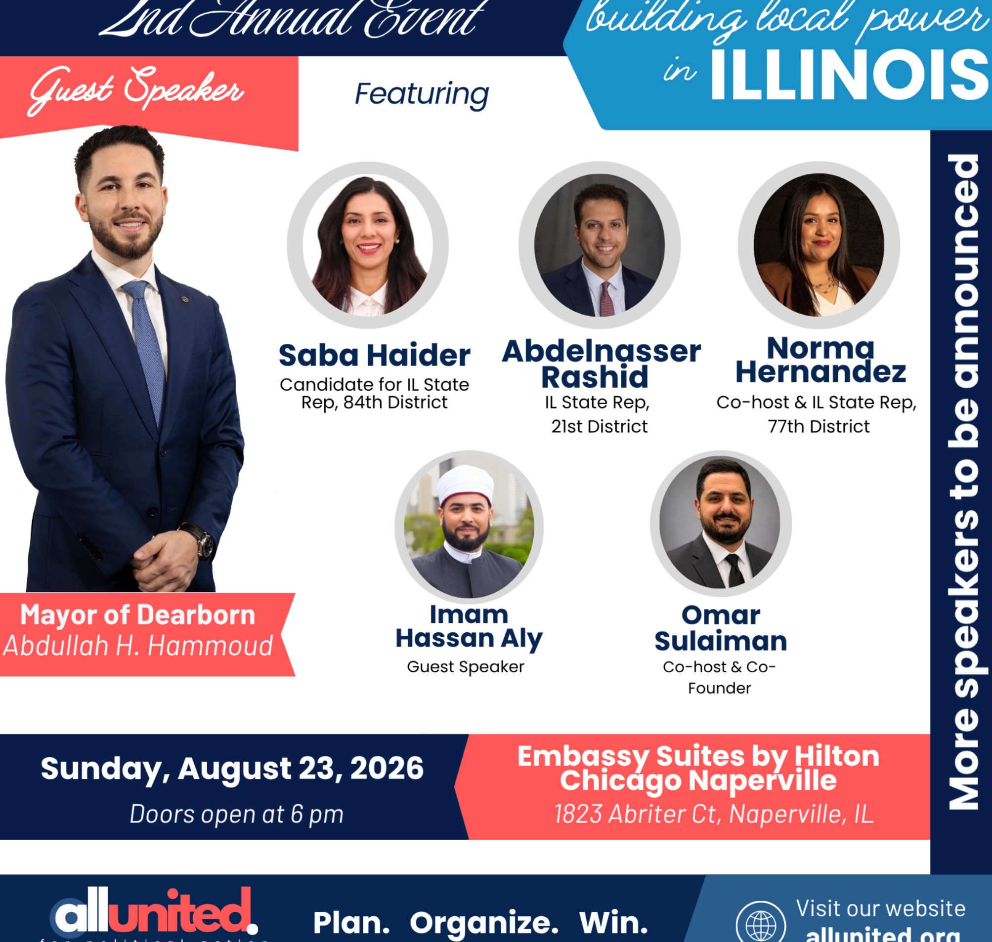 All United for Civic Power Annual Event