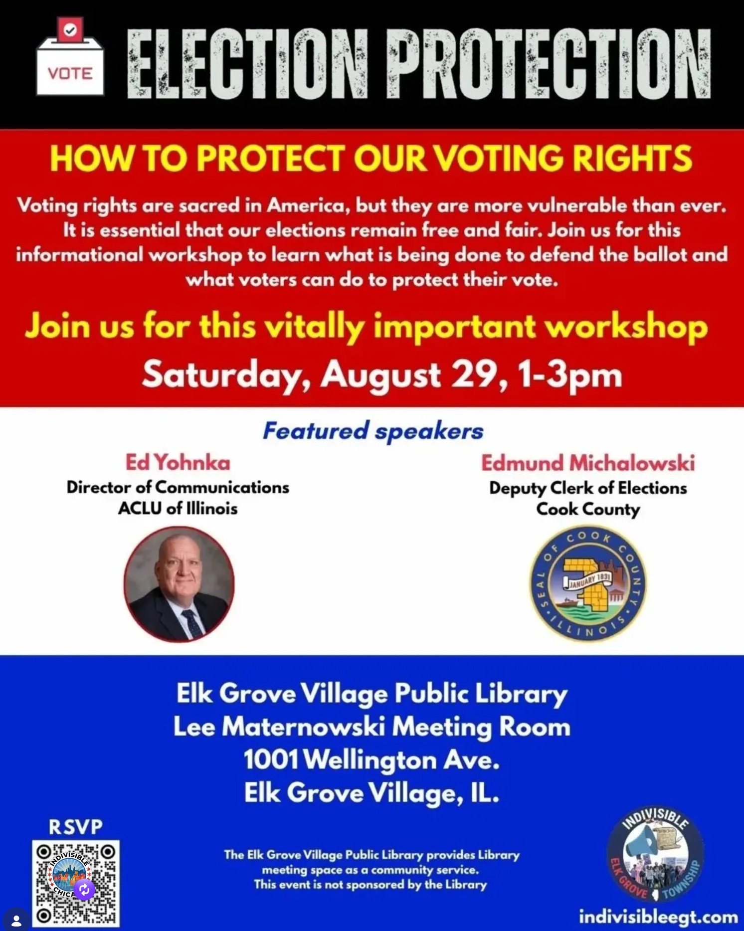 Election Protection - How to Protect Our Voting Rights