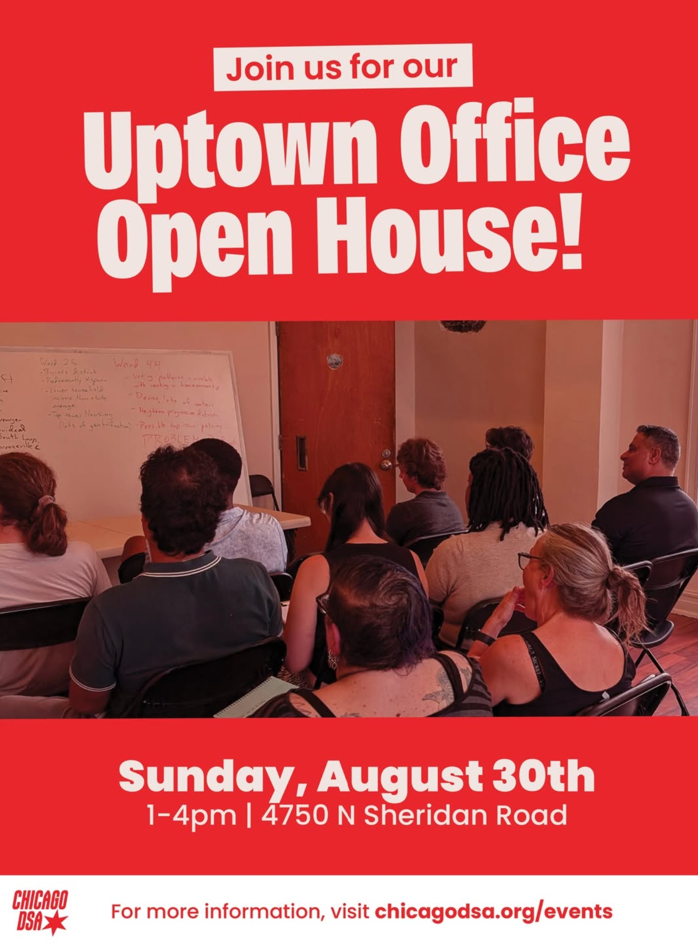 Chicago DSA Uptown Office Open House