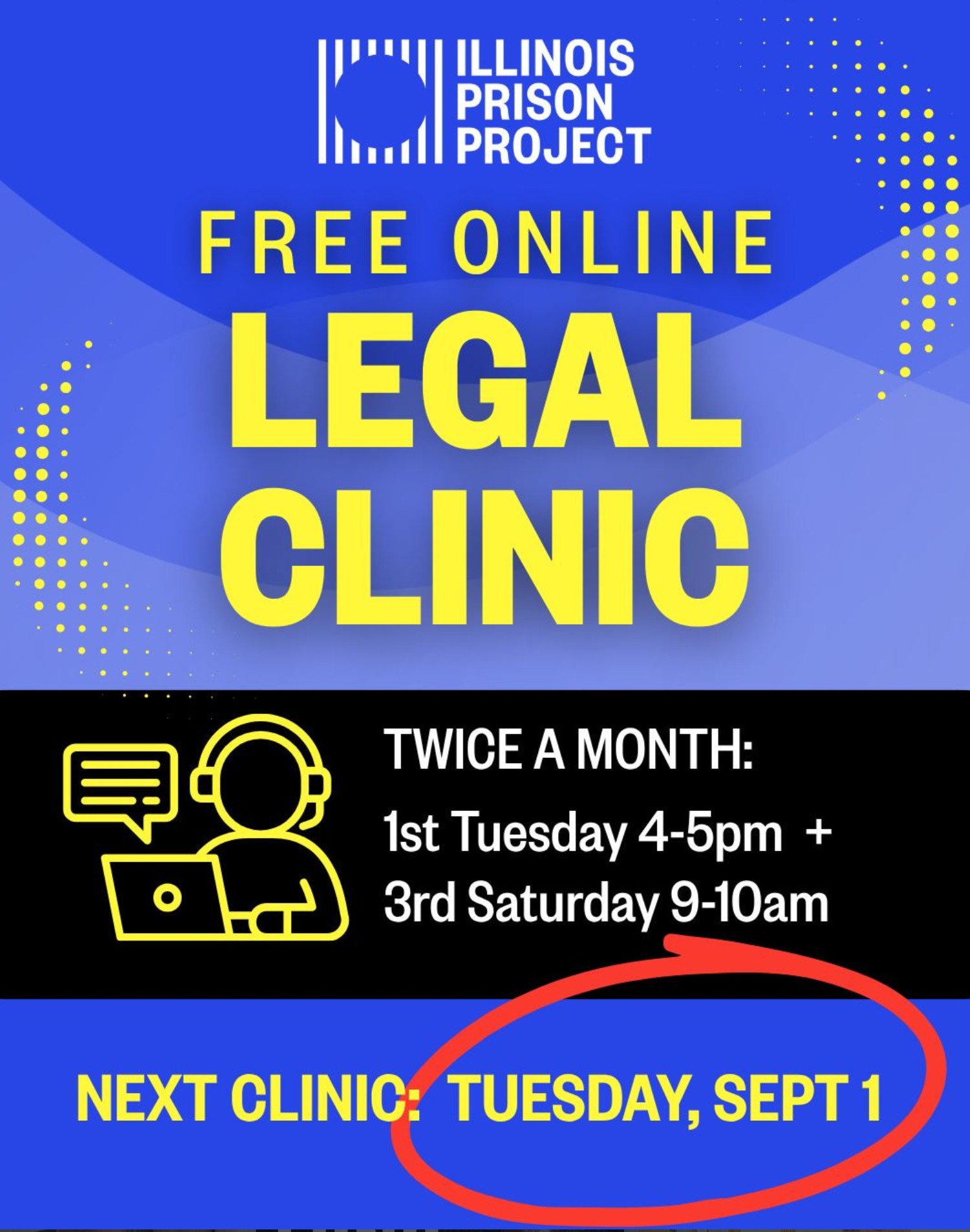 Illinois Prison Project Free On-Line Legal Clinic