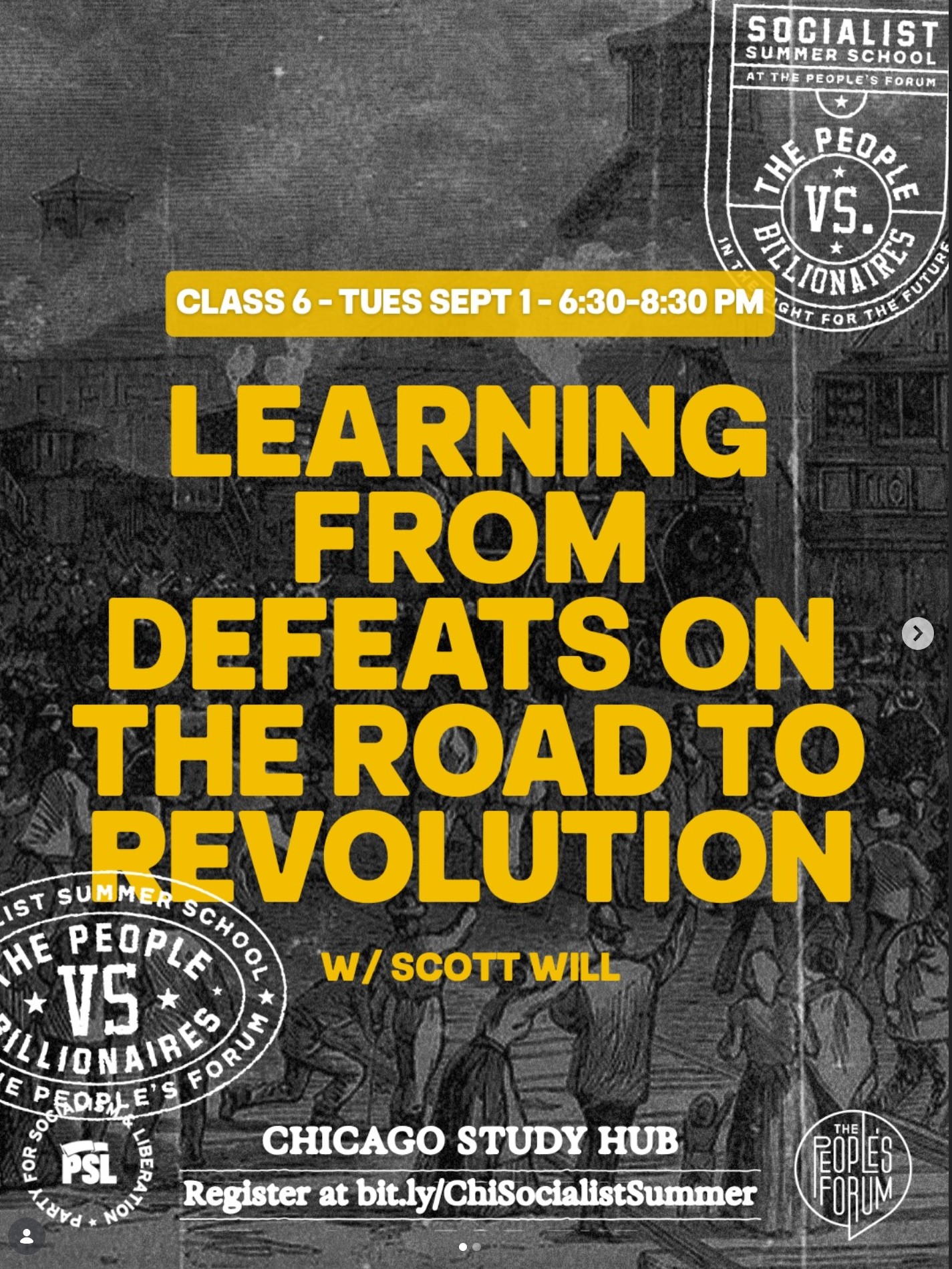 Learning From Defeats on the Road to Revolution