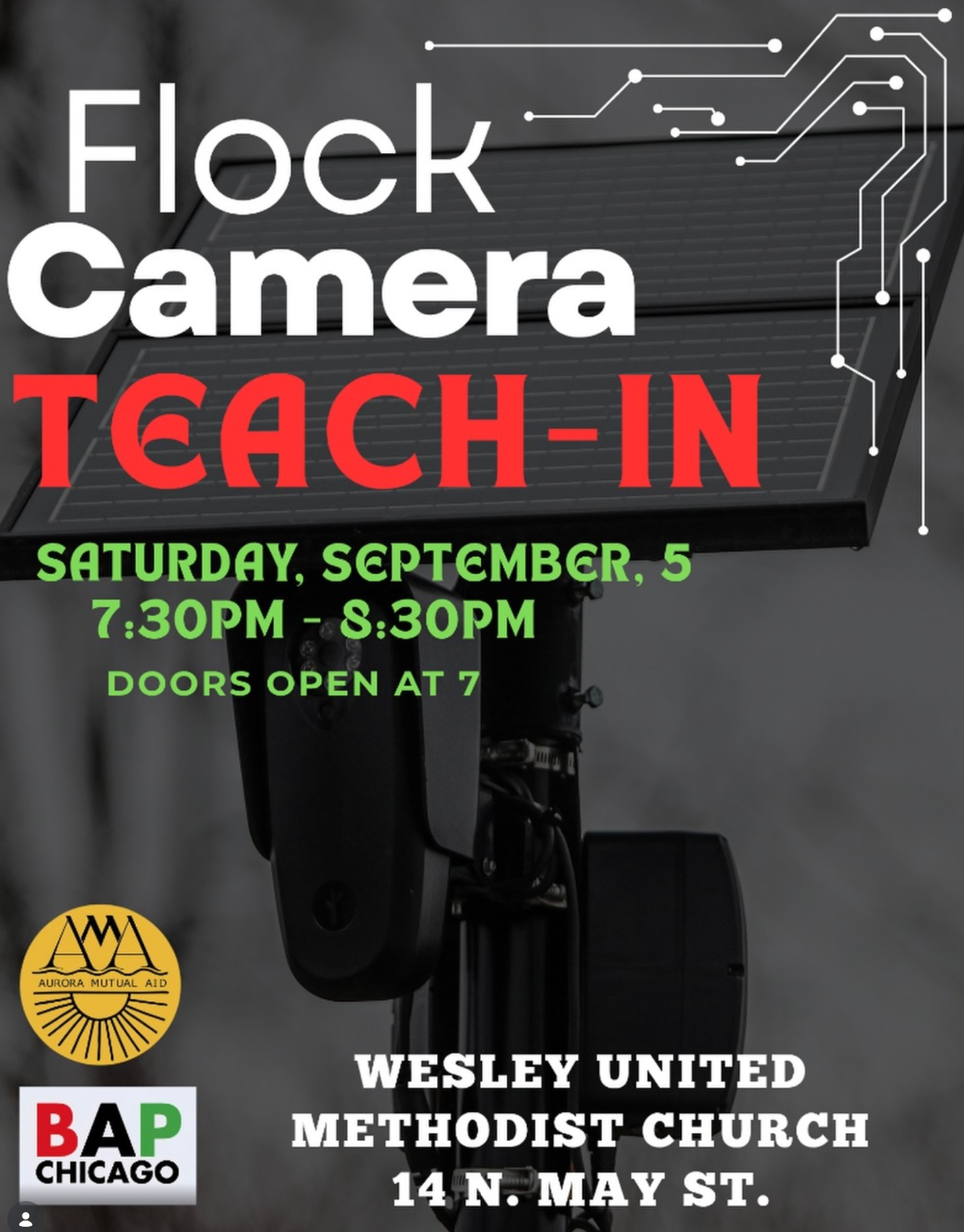 Flock Camera Teach-In