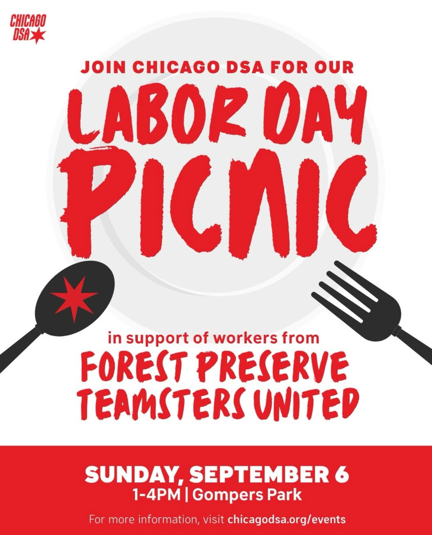 Labor Day Picnic Supporting Forest Preserve Teamsters United