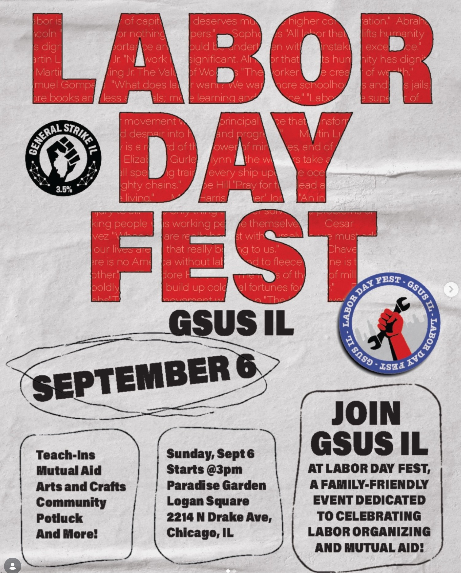 Labor Day Fest