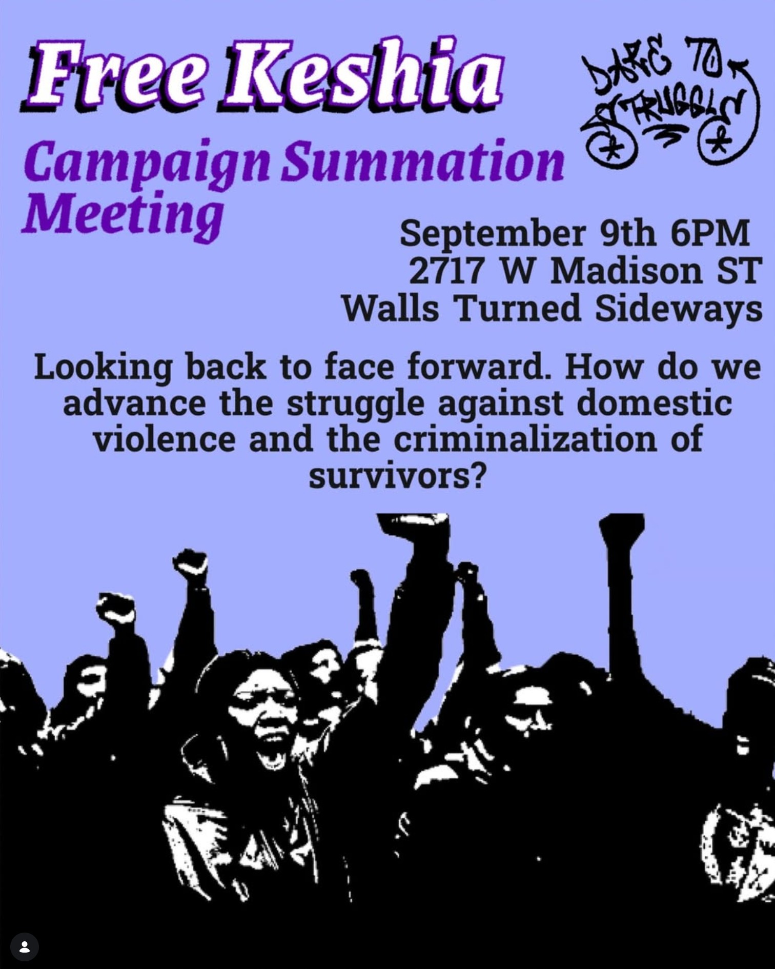 Free Keisha Campaign Summation Meeting